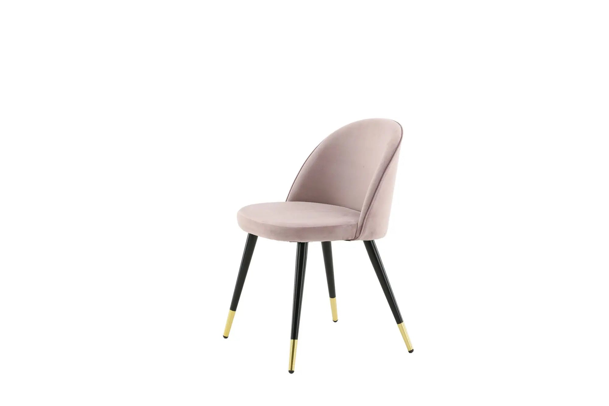 Lot de 2 chaises de salle à manger Velvet - 57 x 50 x 76,5 - Polyester Velvet