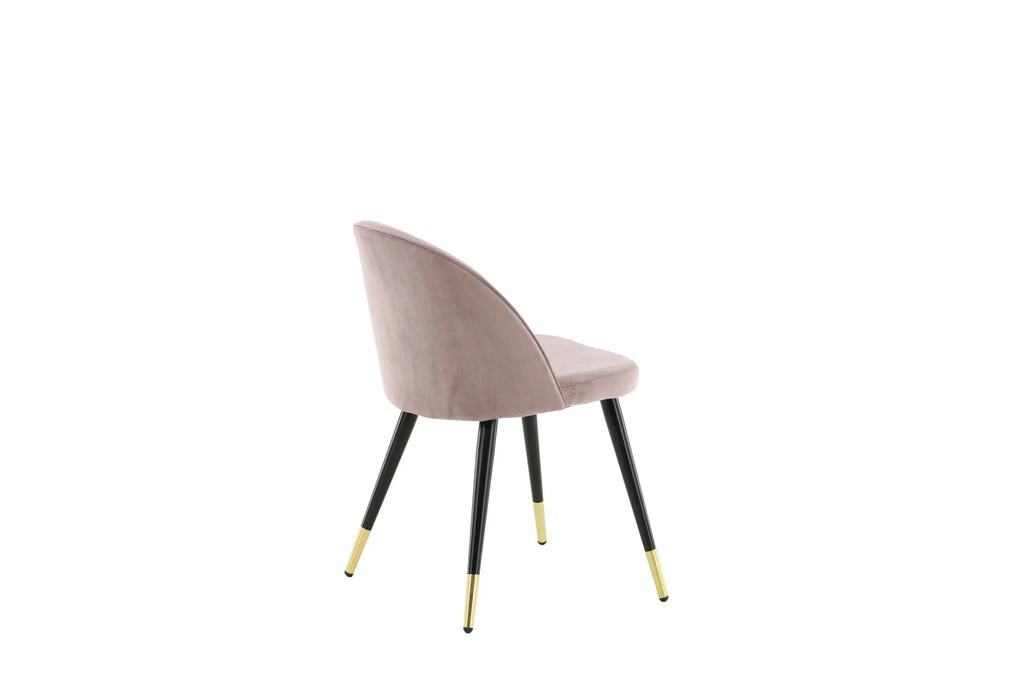 Lot de 2 chaises de salle à manger Velvet - 57 x 50 x 76,5 - Polyester Velvet