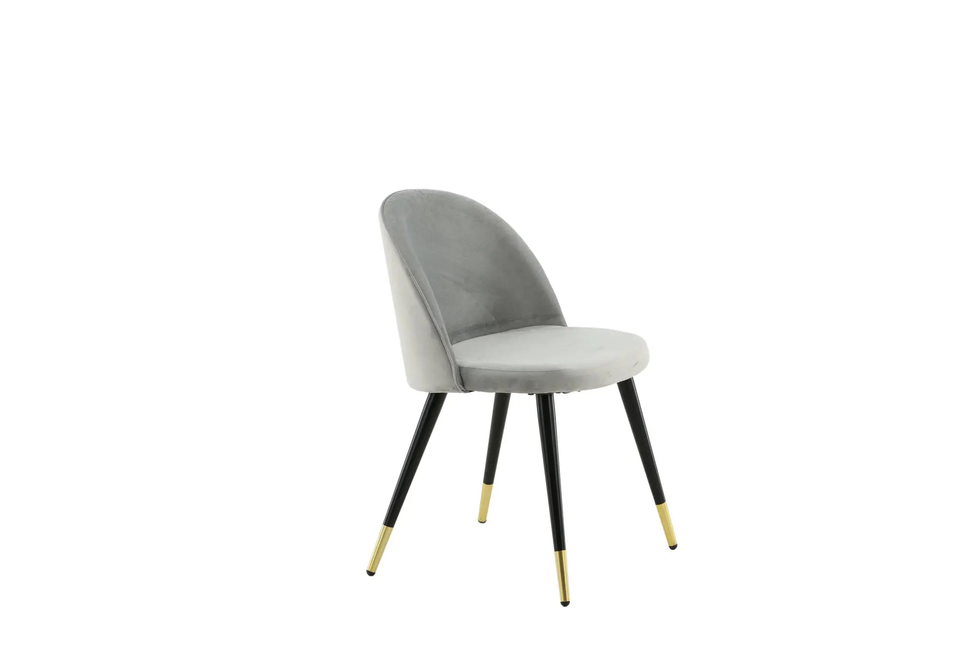 Lot de 2 chaises de salle à manger Velvet - 57 x 50 x 76,5 - Polyester Velvet