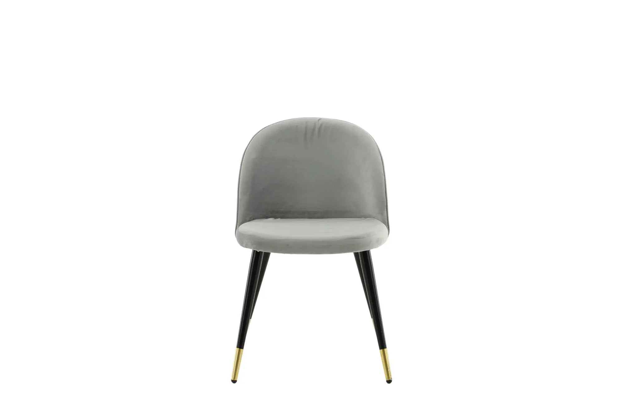 Lot de 2 chaises de salle à manger Velvet - 57 x 50 x 76,5 - Polyester Velvet