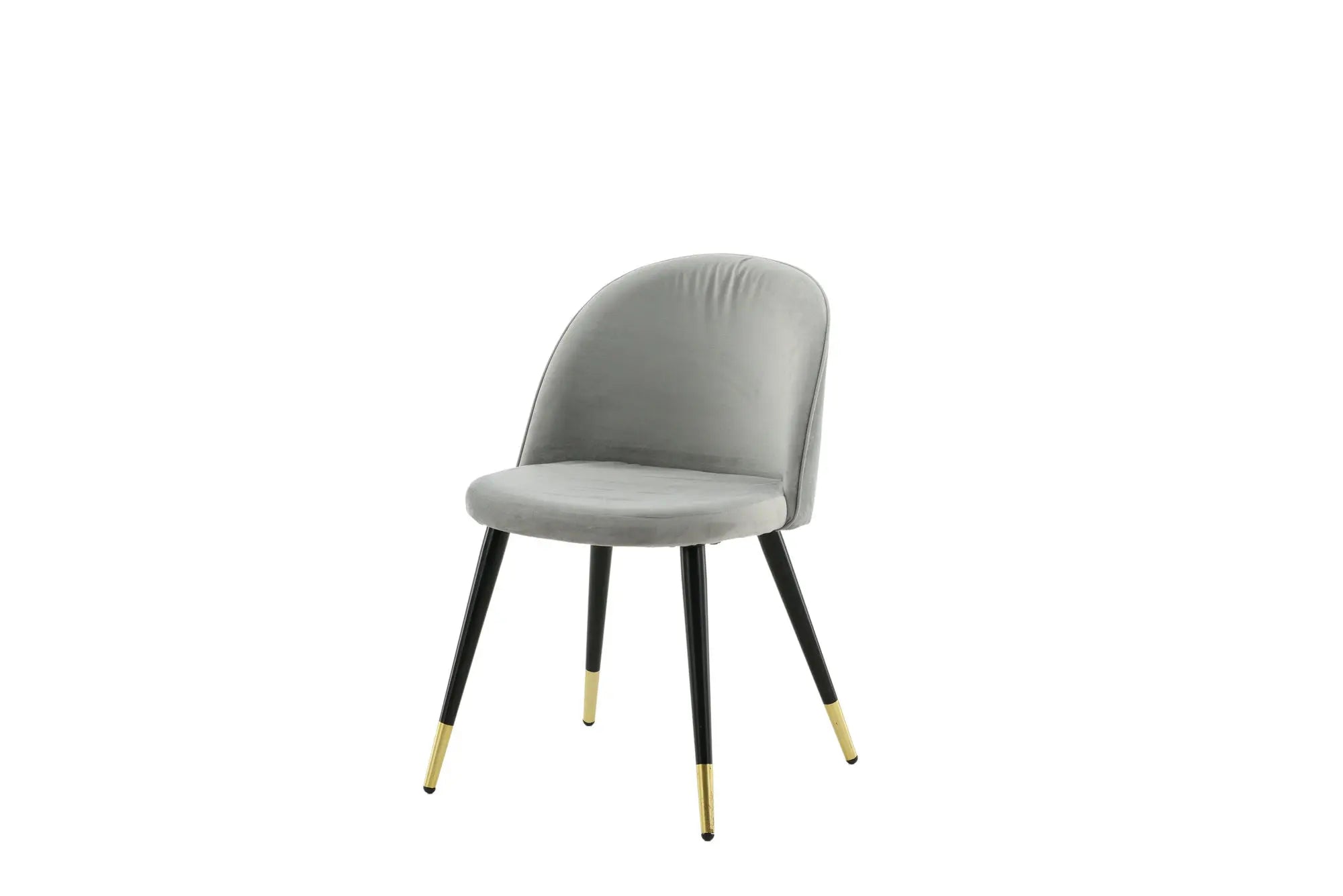 Lot de 2 chaises de salle à manger Velvet - 57 x 50 x 76,5 - Polyester Velvet