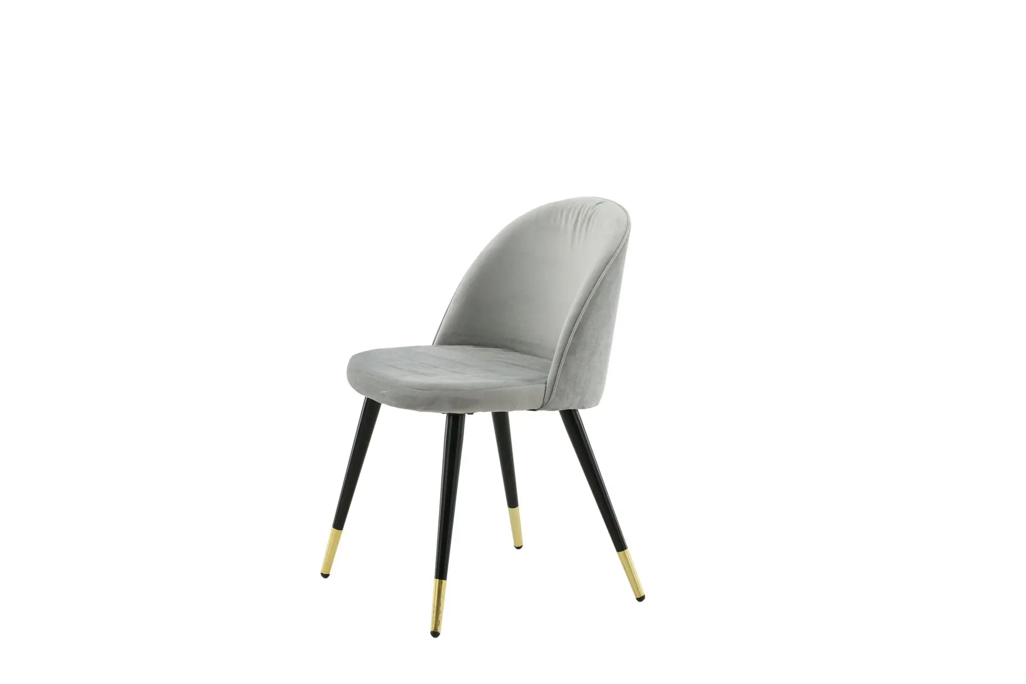 Lot de 2 chaises de salle à manger Velvet - 57 x 50 x 76,5 - Polyester Velvet