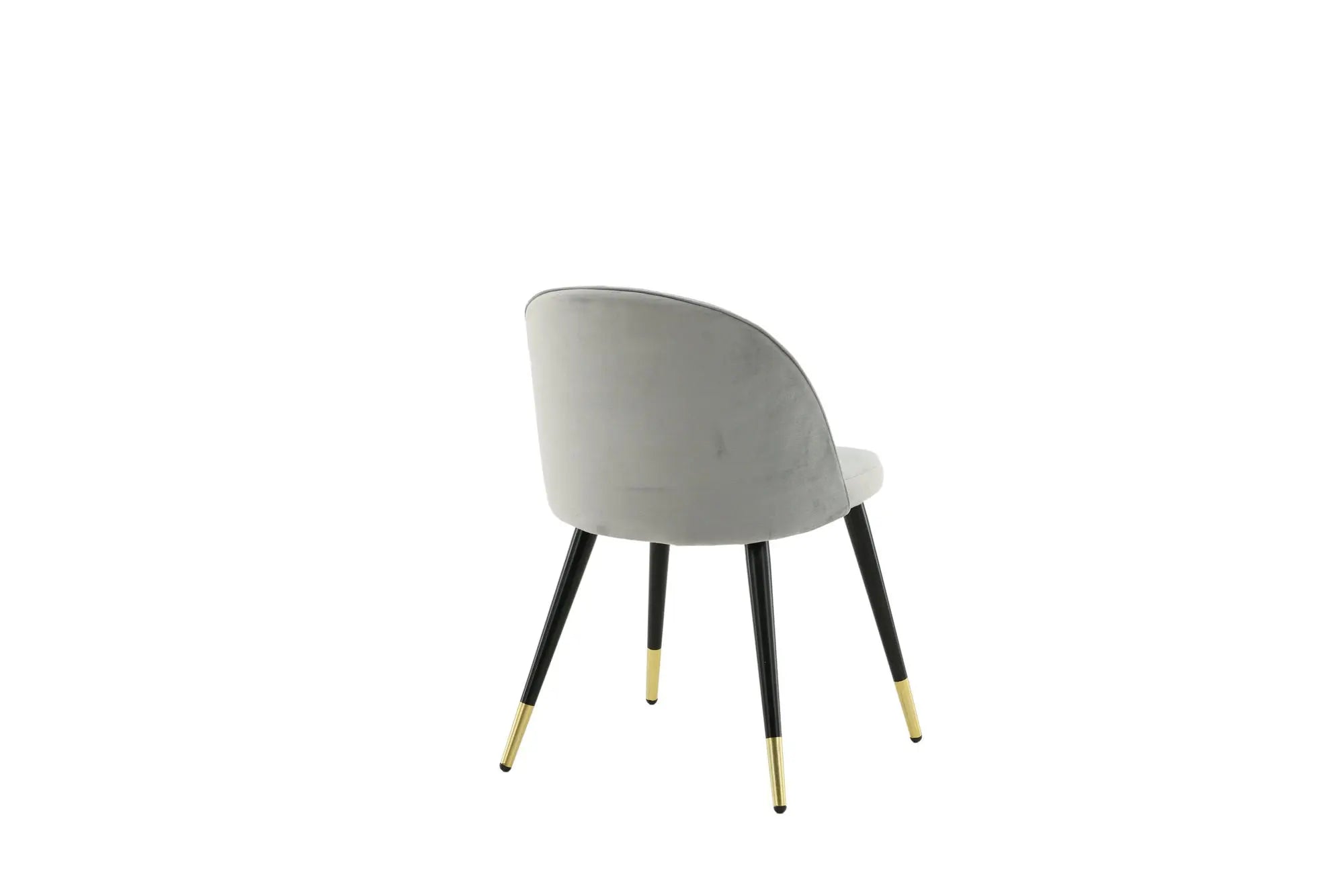 Lot de 2 chaises de salle à manger Velvet - 57 x 50 x 76,5 - Polyester Velvet