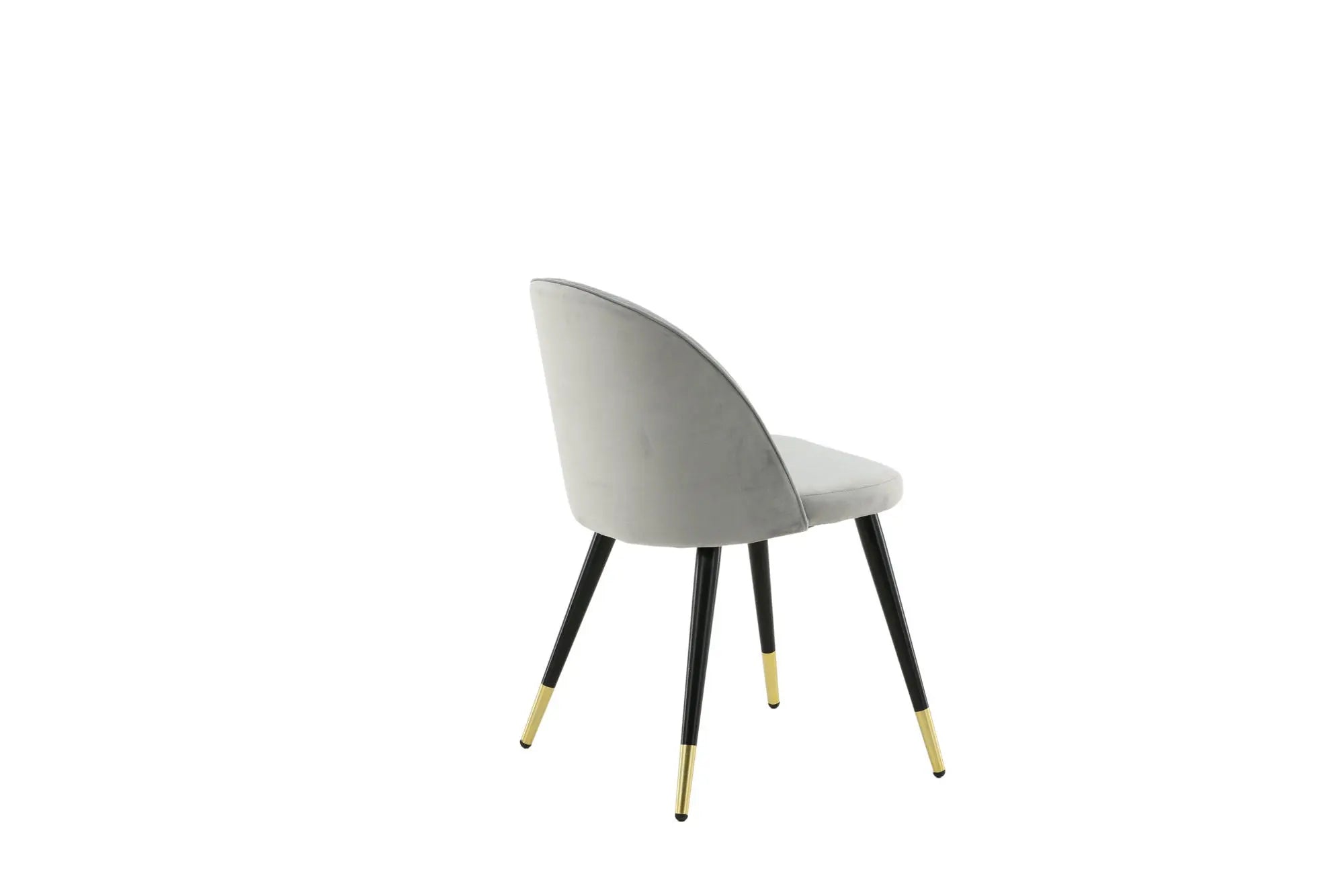 Lot de 2 chaises de salle à manger Velvet - 57 x 50 x 76,5 - Polyester Velvet