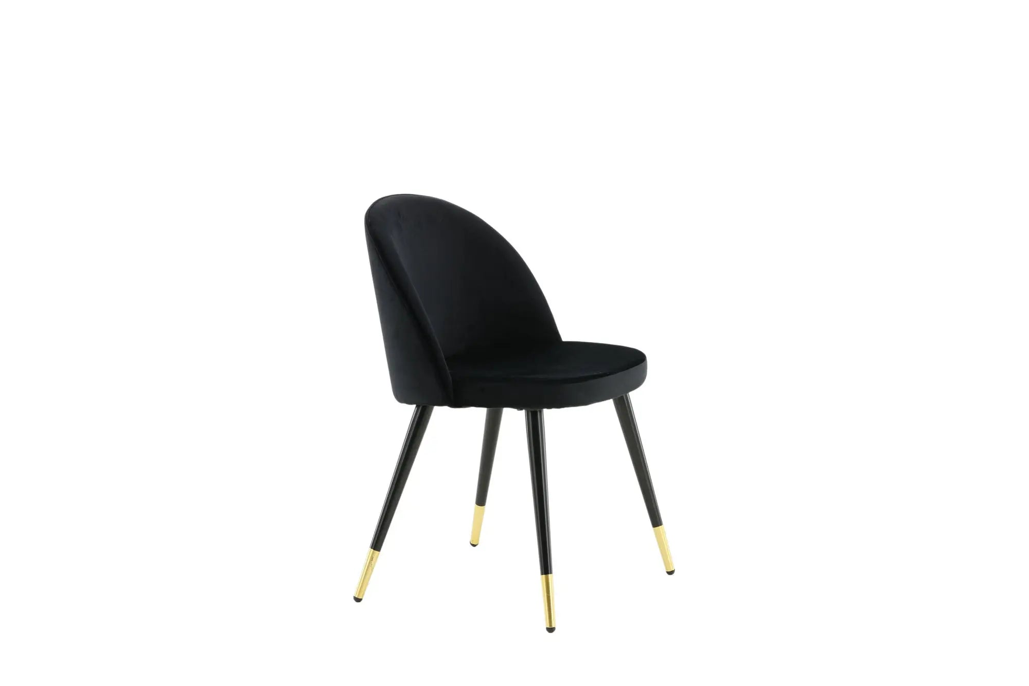 Lot de 2 chaises de salle à manger Velvet - 57 x 50 x 76,5 - Polyester Velvet