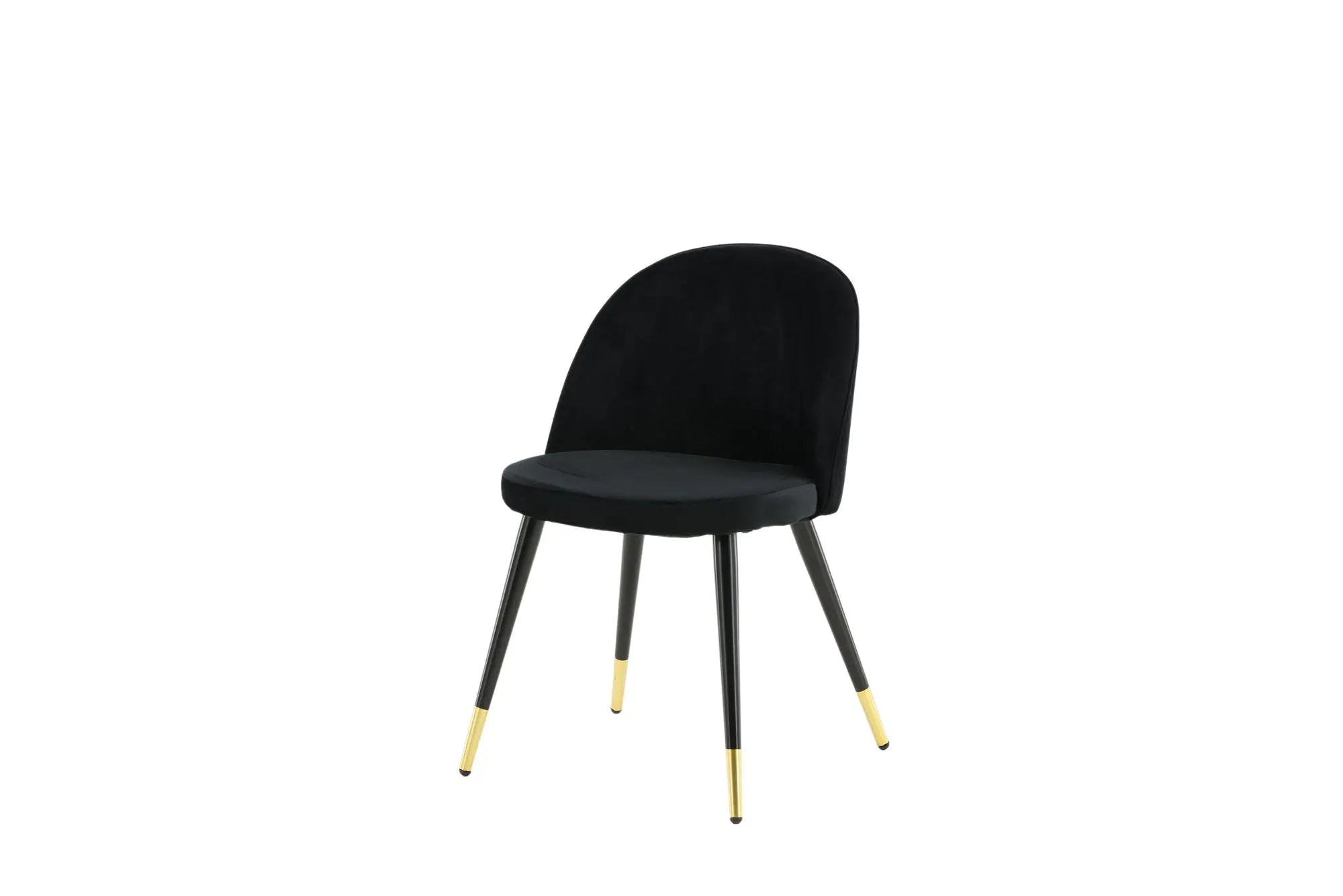 Lot de 2 chaises de salle à manger Velvet - 57 x 50 x 76,5 - Polyester Velvet
