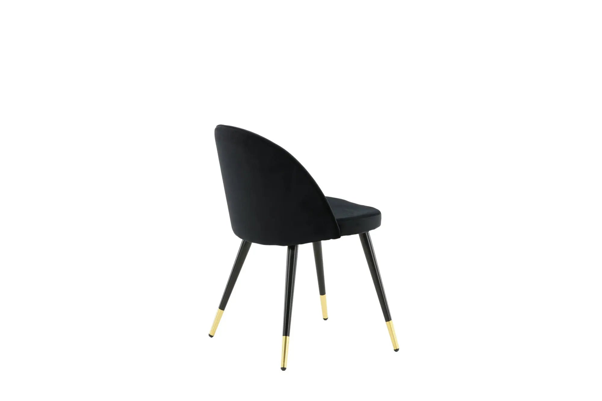 Lot de 2 chaises de salle à manger Velvet - 57 x 50 x 76,5 - Polyester Velvet