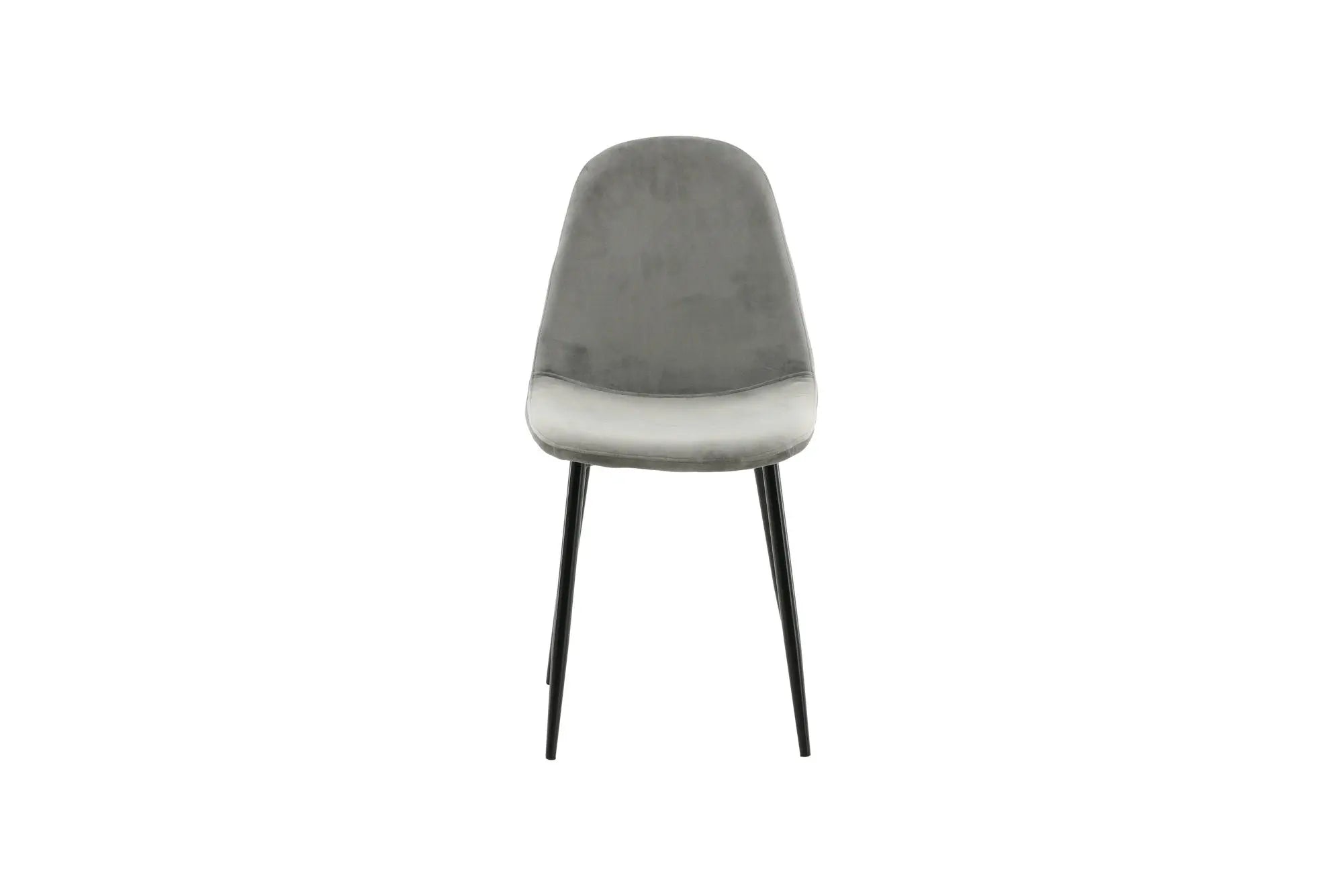 Lot de 2 chaises de salle à manger Polar - 53 x 88 x 46 - Polyester Velvet