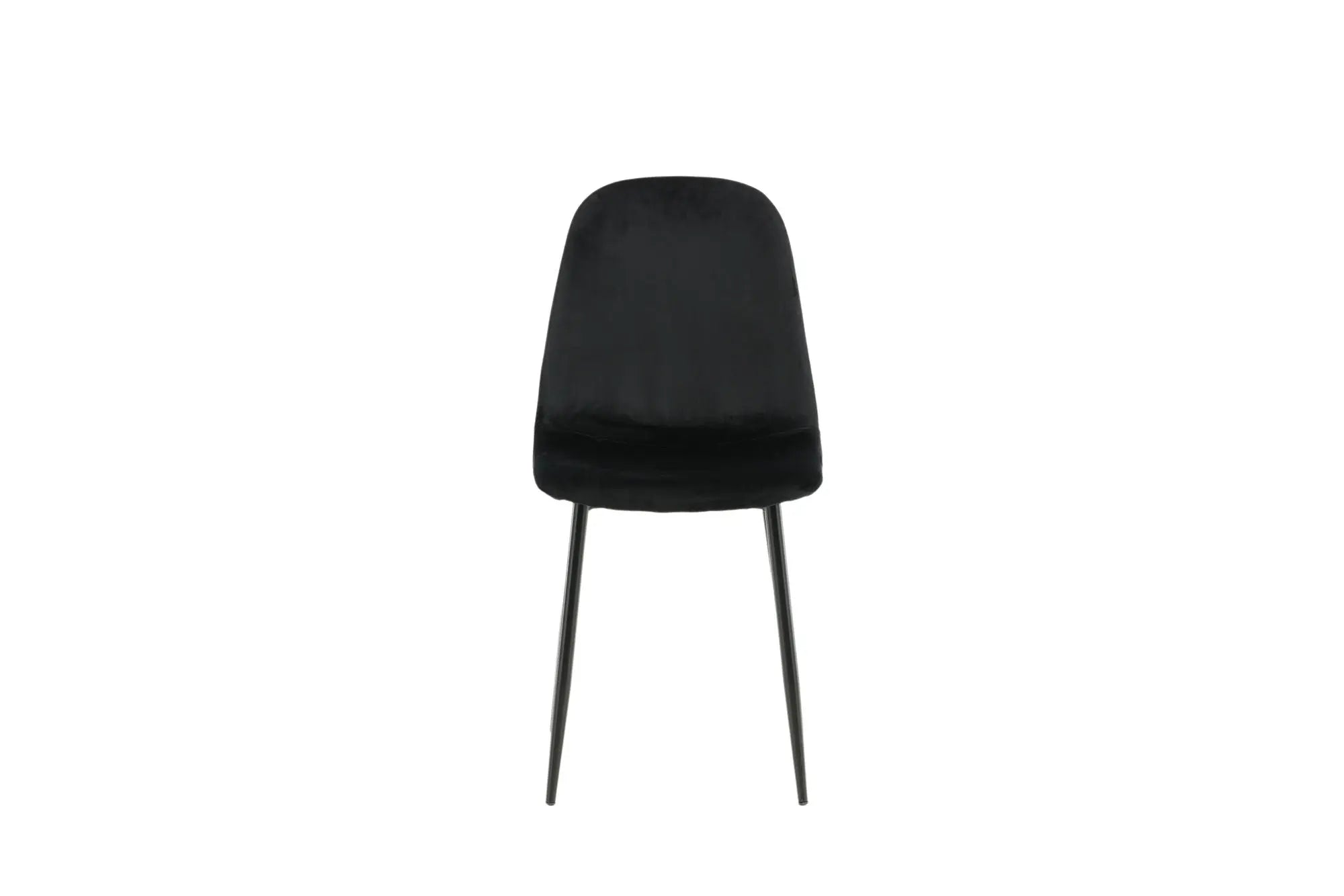 Lot de 2 chaises de salle à manger Polar - 53 x 88 x 46 - Polyester Velvet