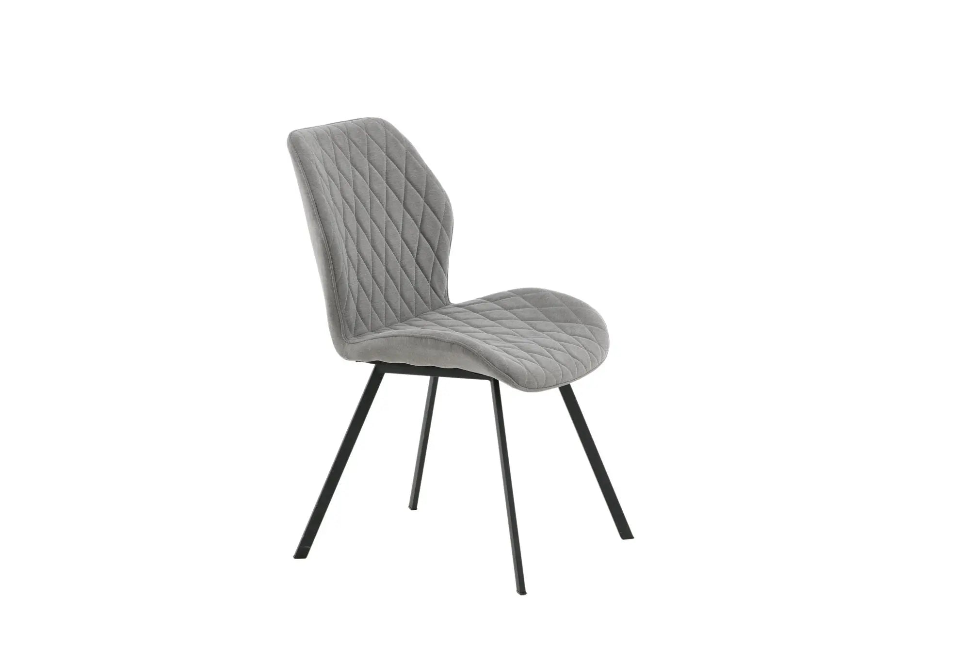 Lot de 2 chaises de salle à manger Gemma - 63 x 50 x 90 - Polyester
