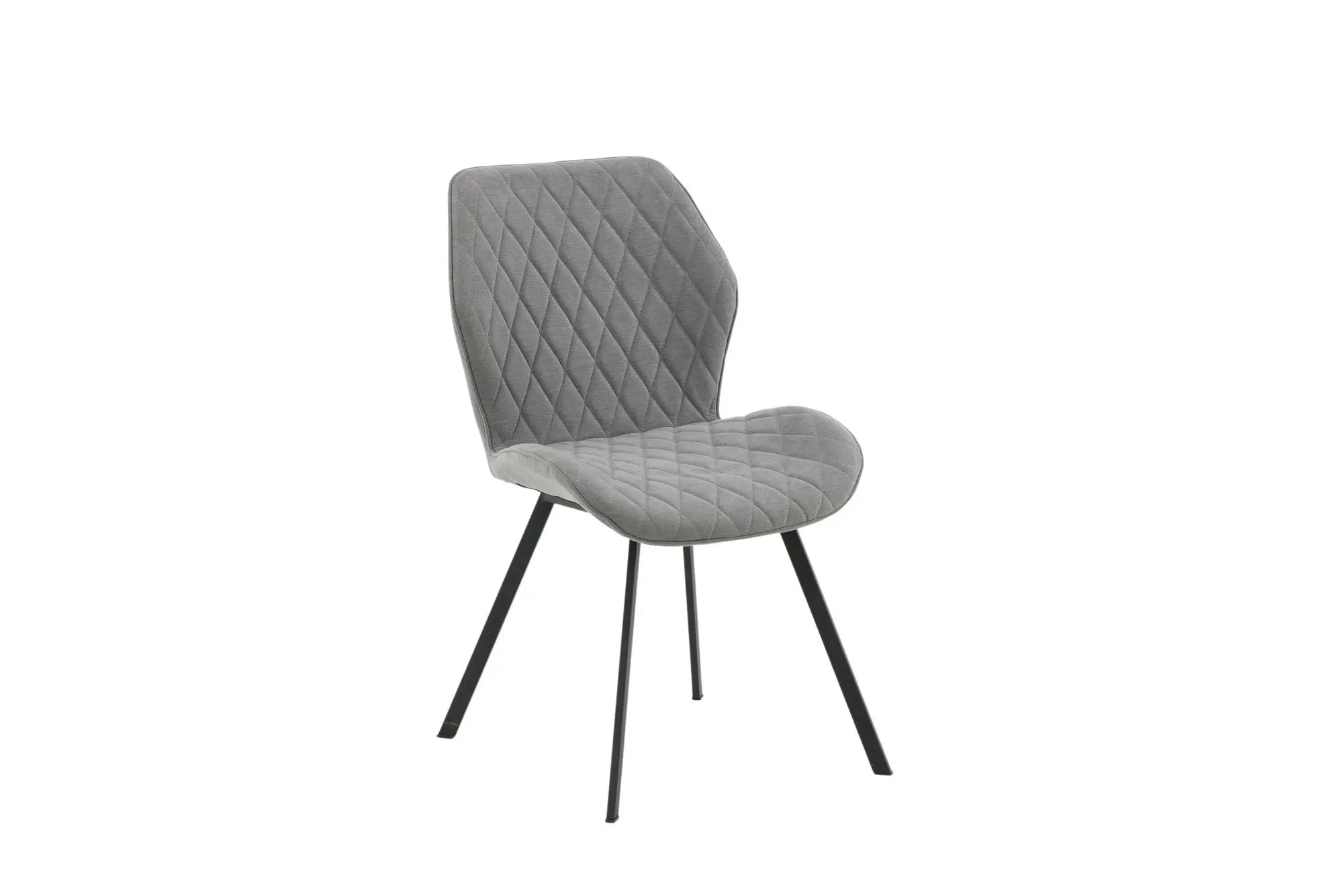 Lot de 2 chaises de salle à manger Gemma - 63 x 50 x 90 - Polyester
