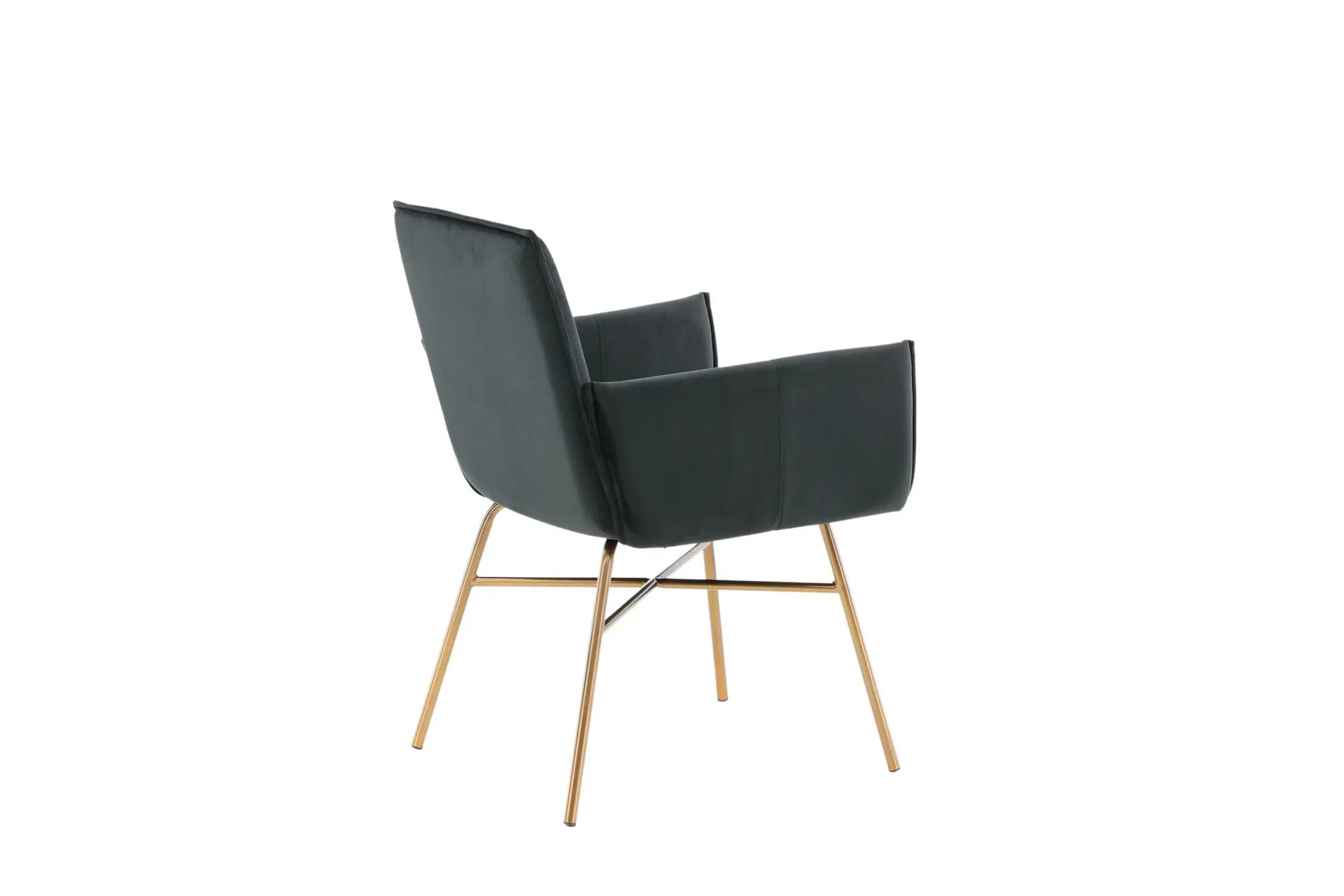 Chaise de salle à manger Petra - 60 x 87 x 57 - Polyester Velvet