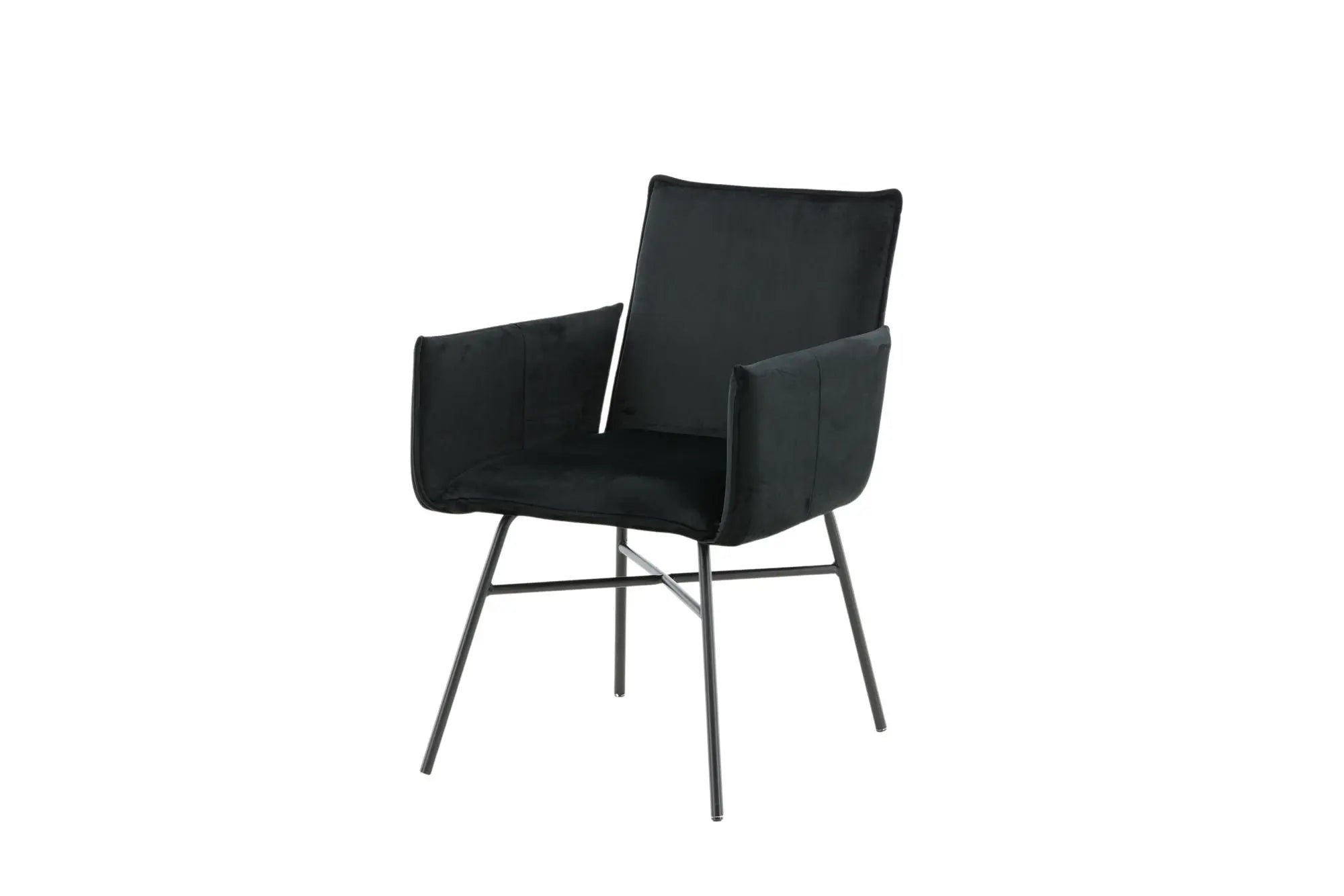 Chaise de salle à manger Petra - 60 x 87 x 57 - Polyester Velvet
