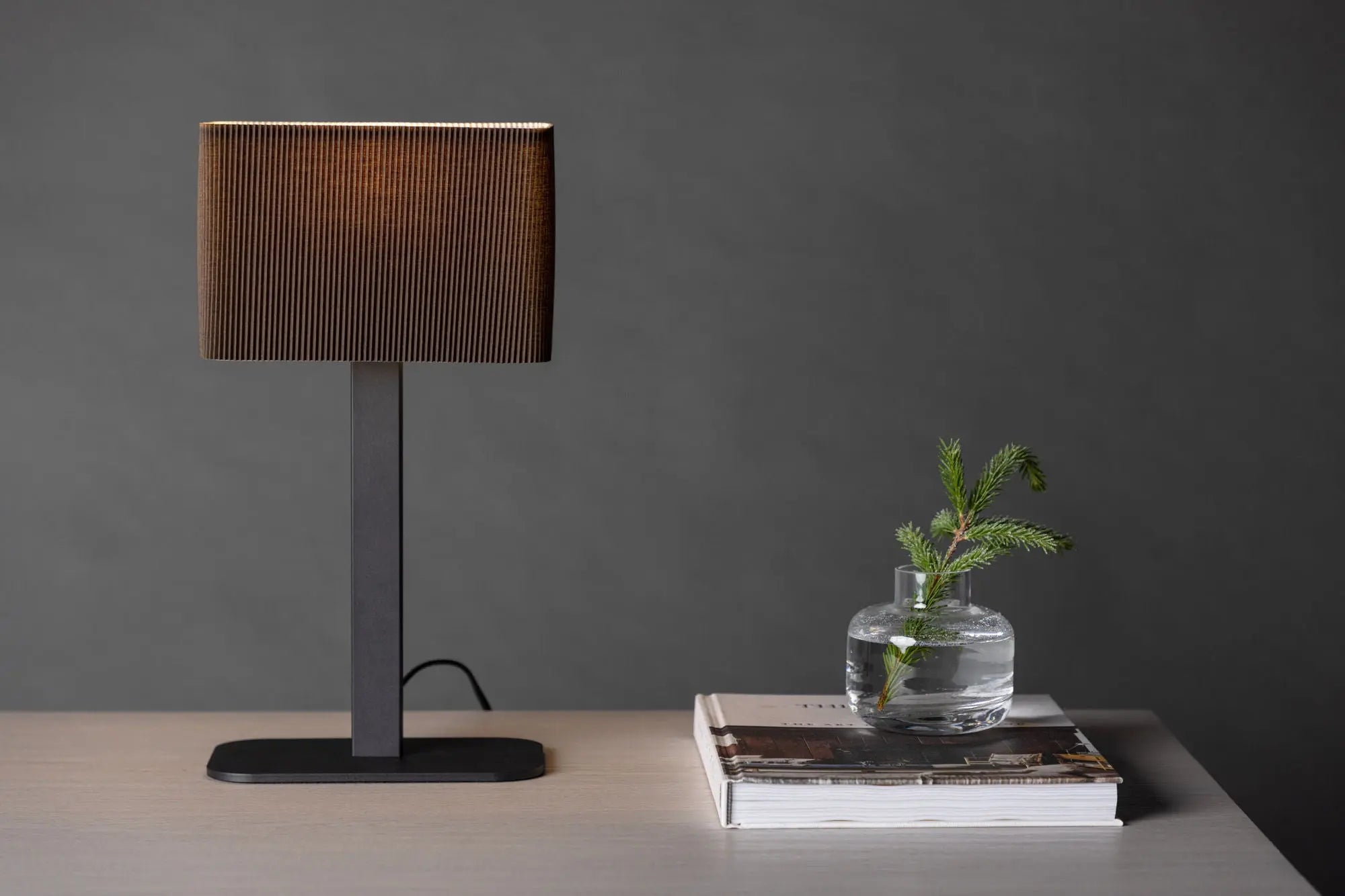 Lampe de table Idre - 12 x 39 x 20 - Acier