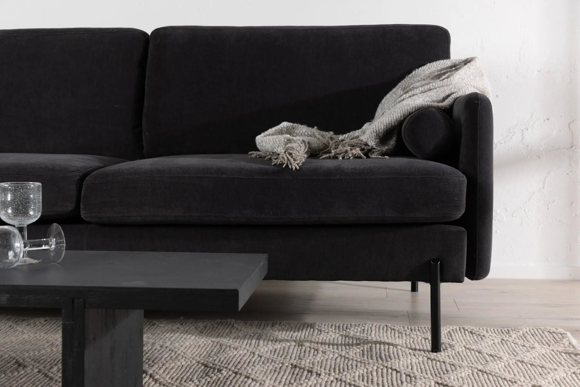 Canapé 3 places Antibes - 209,5 x 87 - Polyester