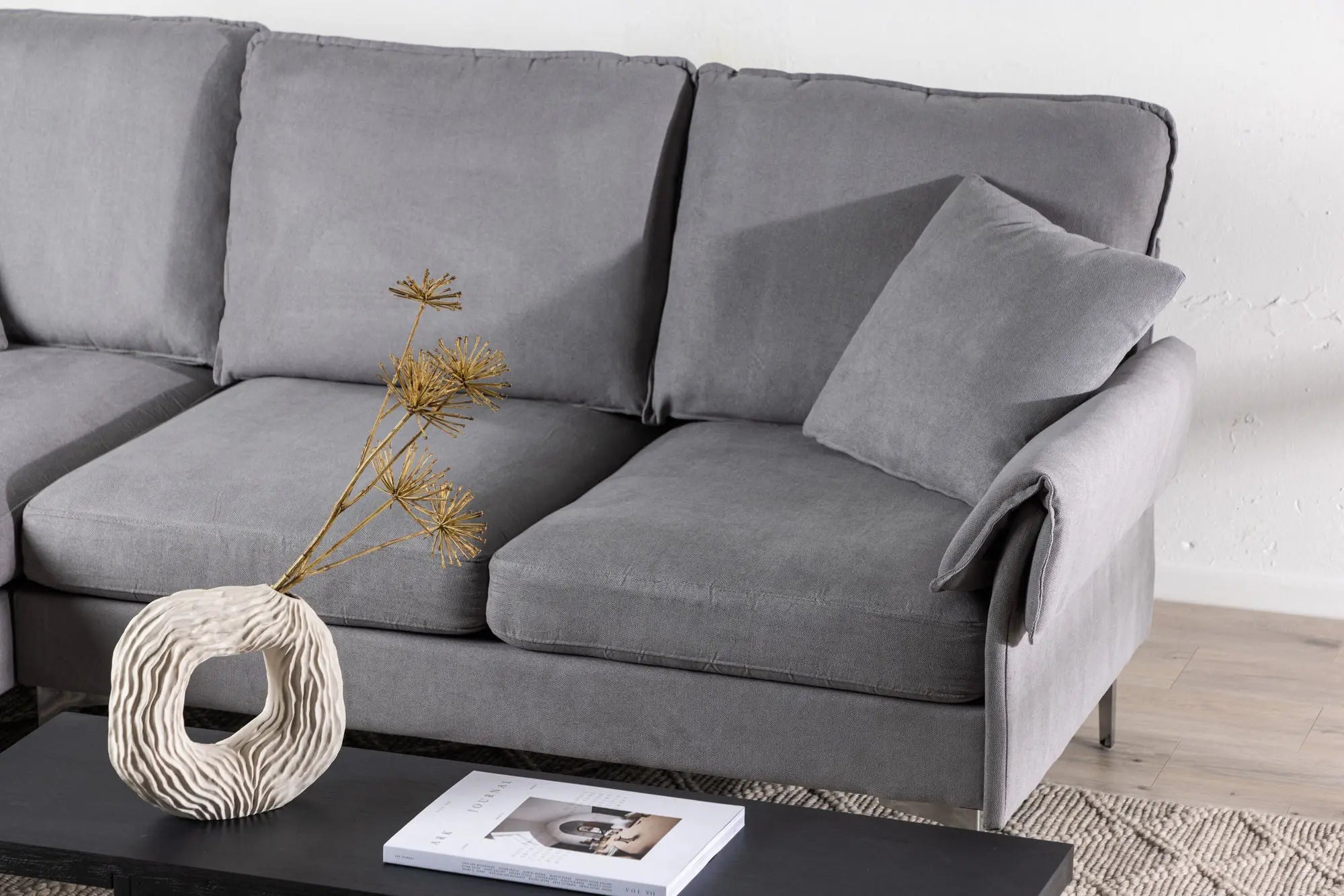 Canapé Toulouse - 212|115 x 84 - Polyester