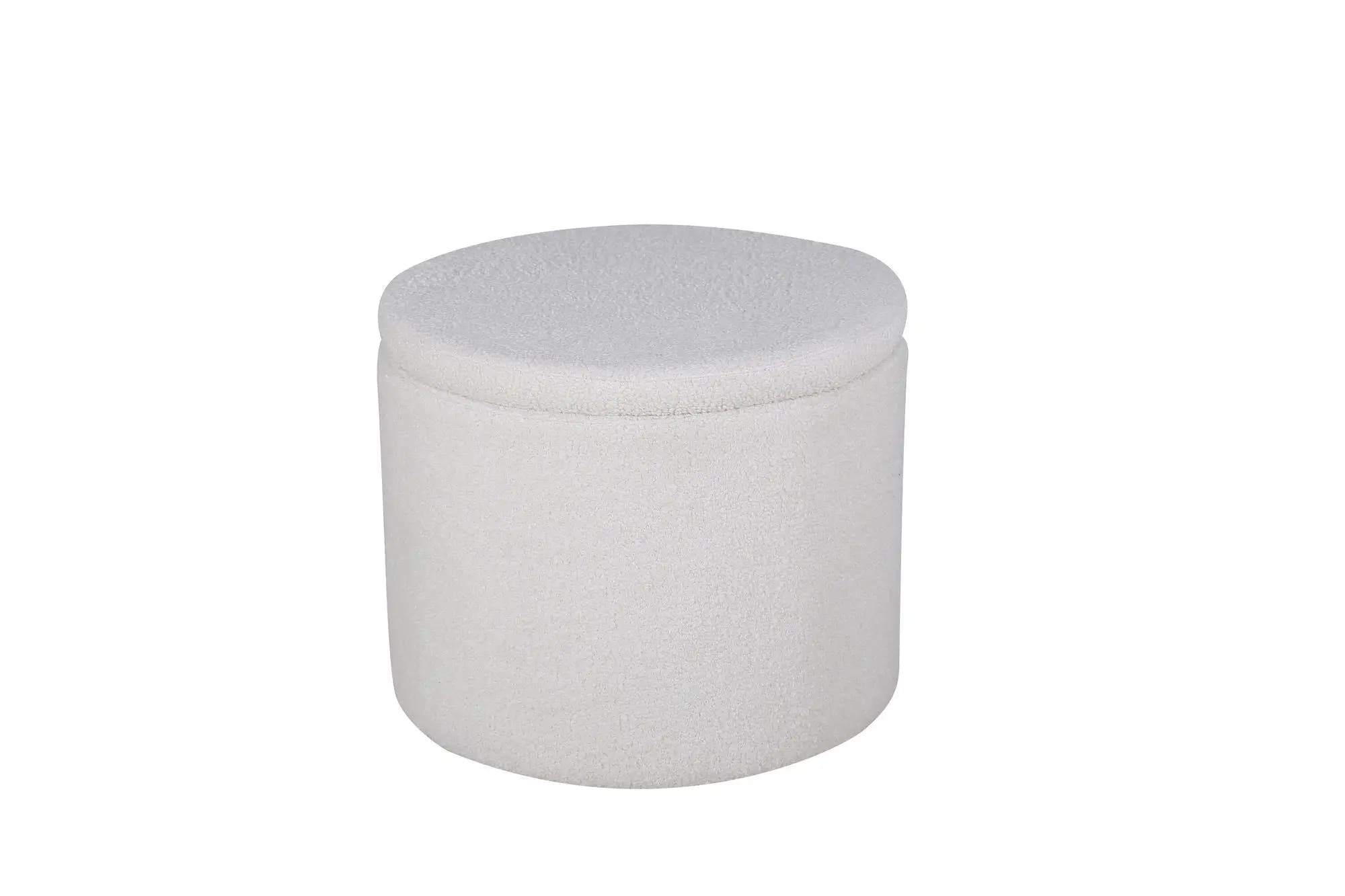 Pouf Dunken - ø51 - Nounours en polyester