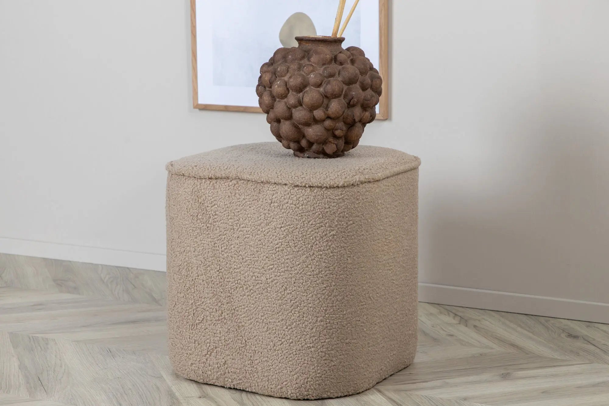 Pouf Piff - ø44 - Nounours en polyester