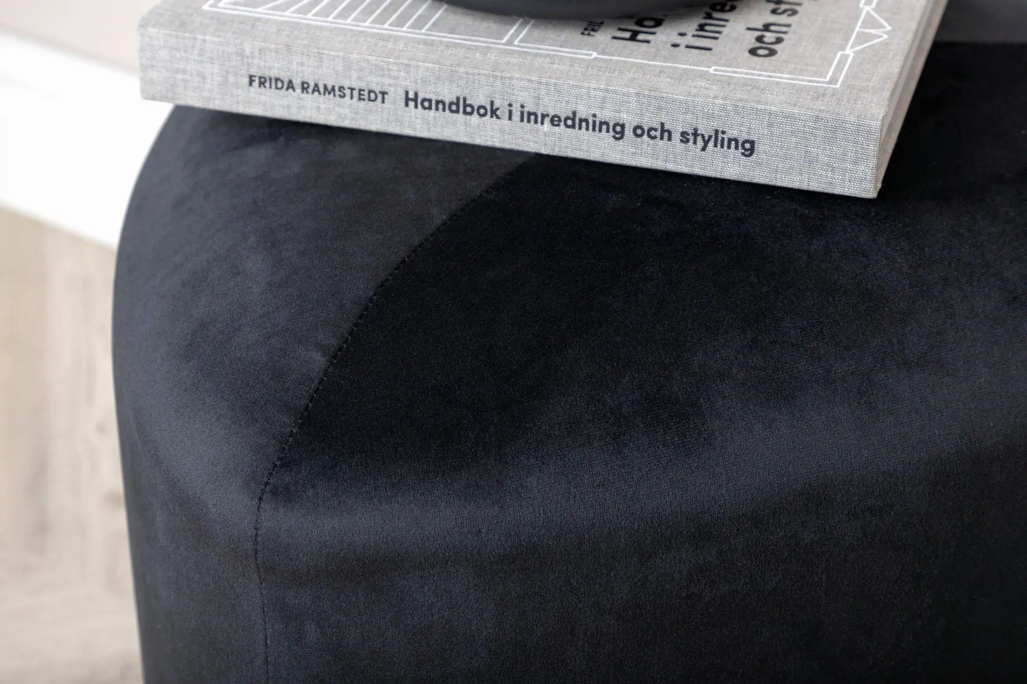 Pouf Peg - ø46 - Polyester Velvet