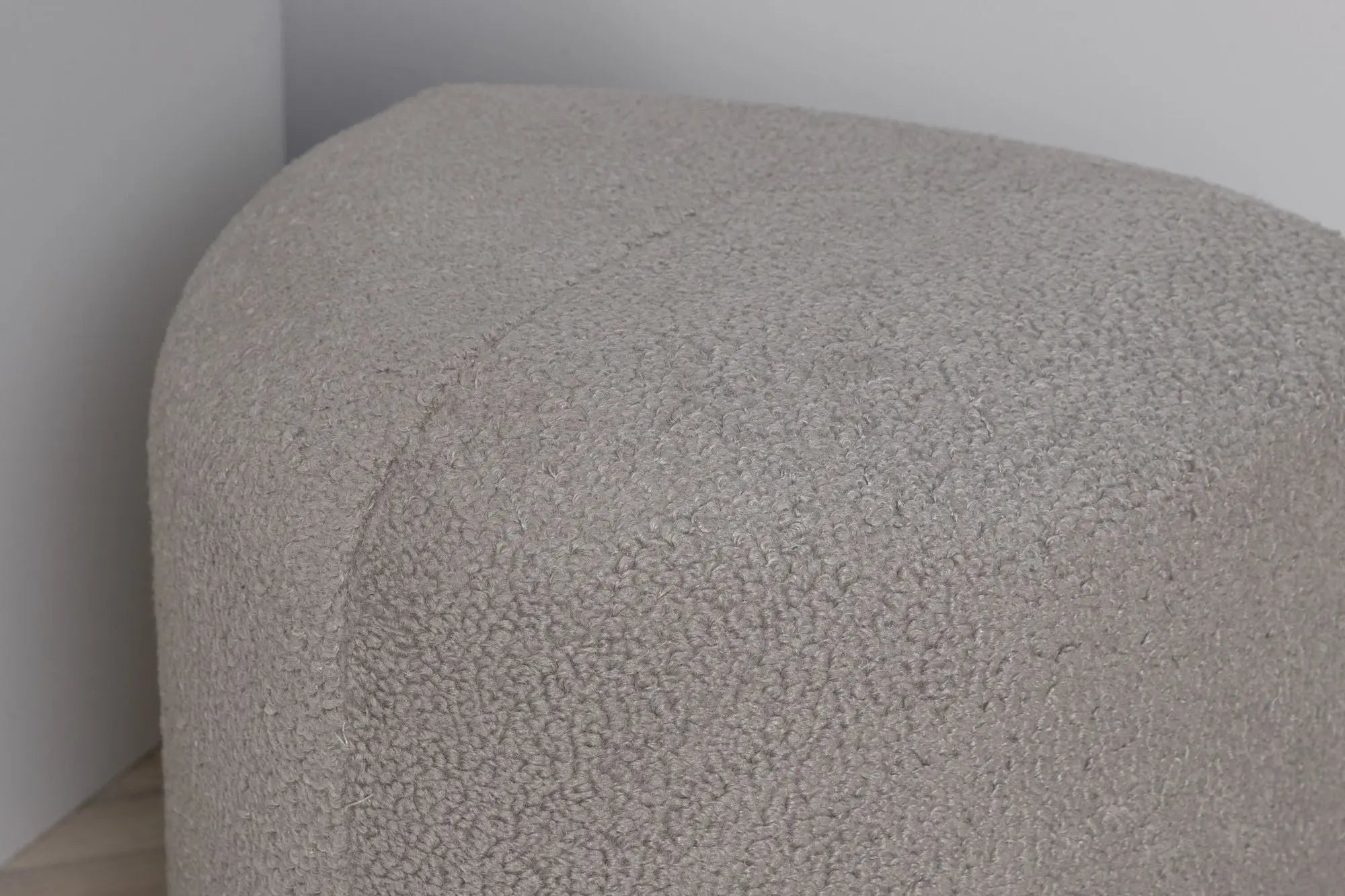 Pouf Peg - ø46 - Nounours en polyester
