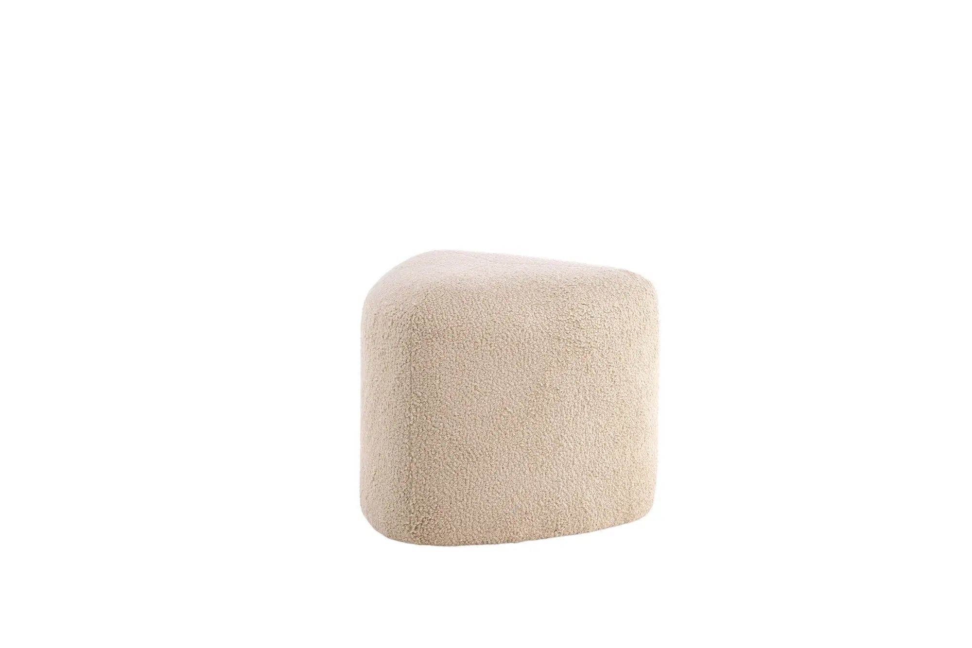 Pouf Peg - ø46 - Nounours en polyester