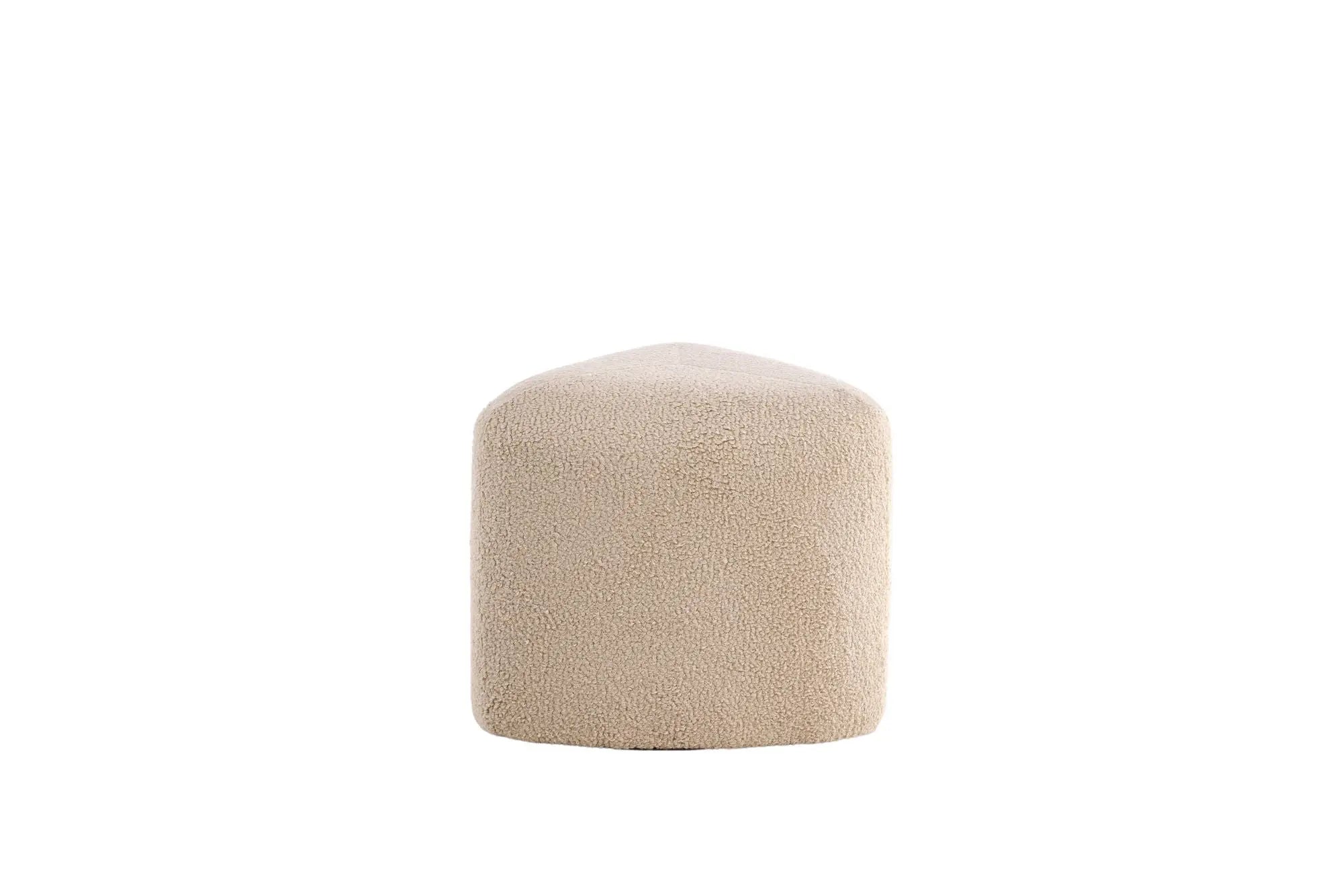 Pouf Peg - ø46 - Nounours en polyester