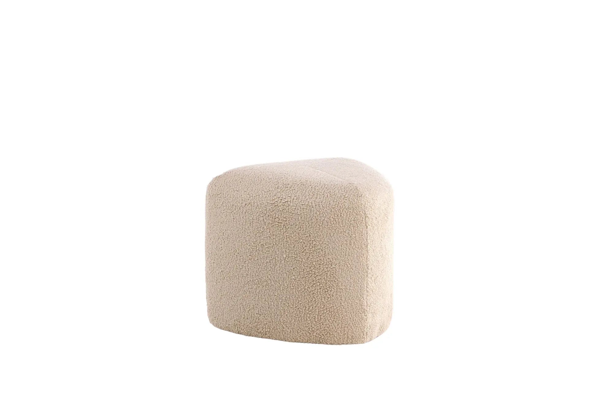 Pouf Peg - ø46 - Nounours en polyester