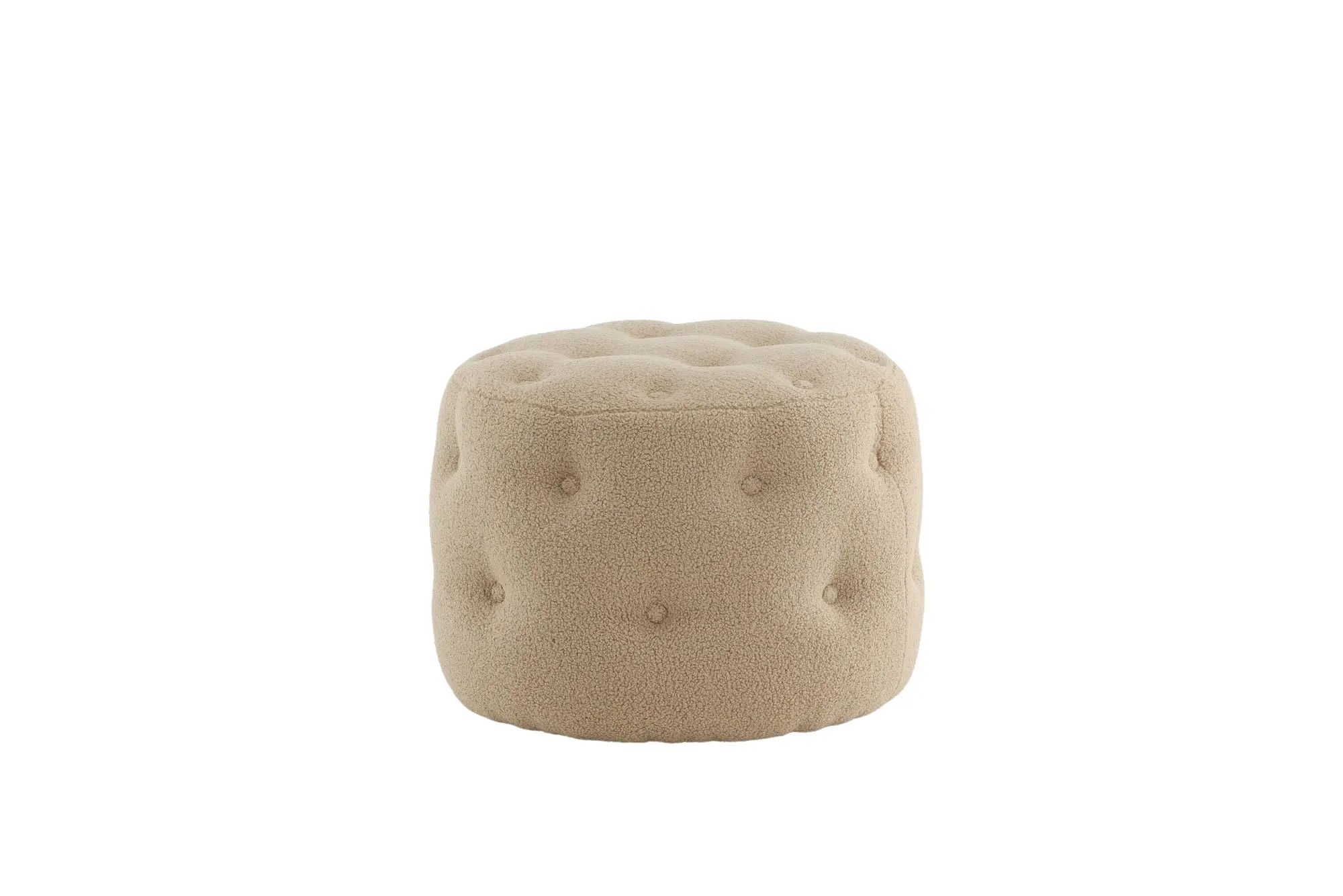 Pouf Benjamin - ø55 - Nounours en polyester