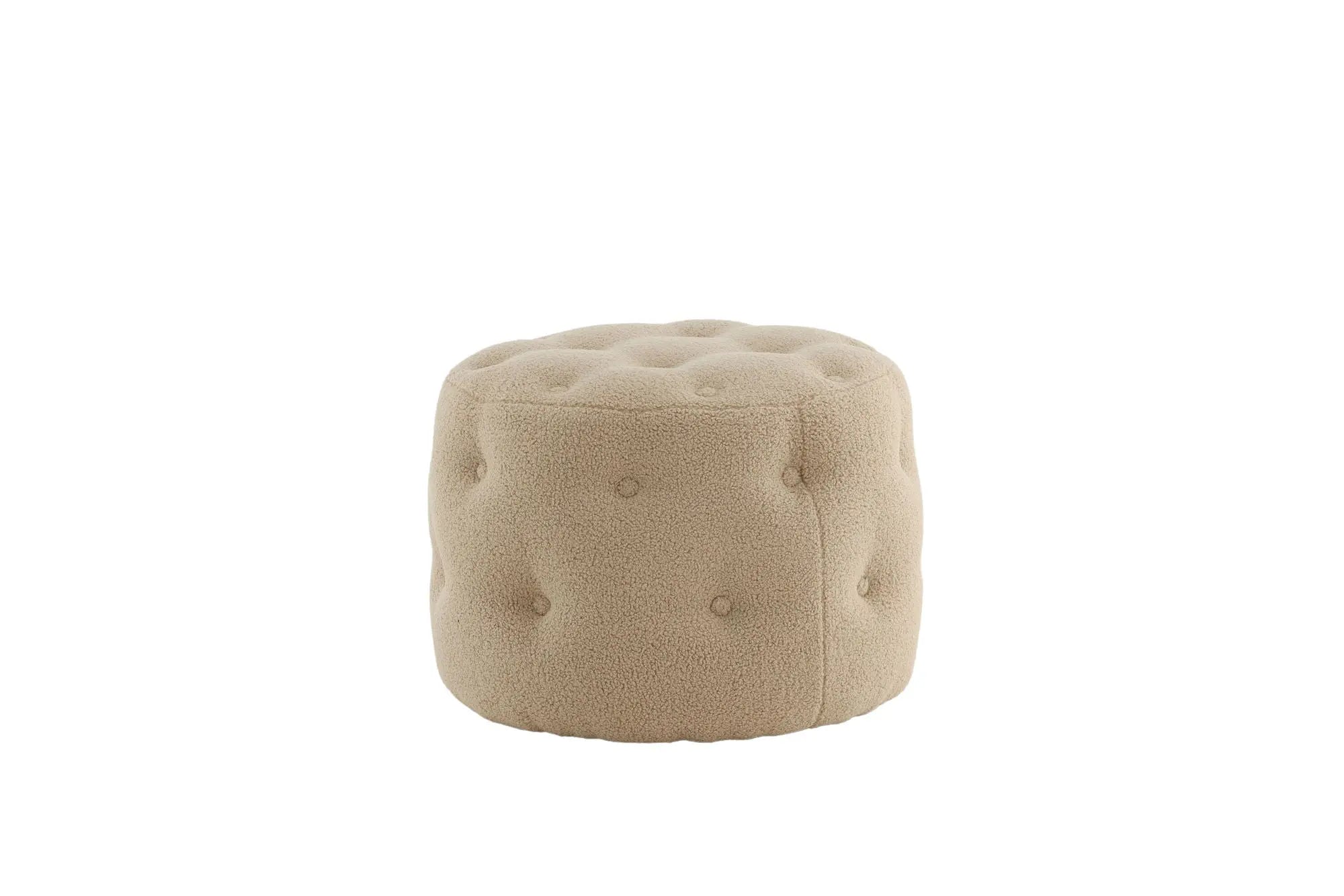 Pouf Benjamin - ø55 - Nounours en polyester