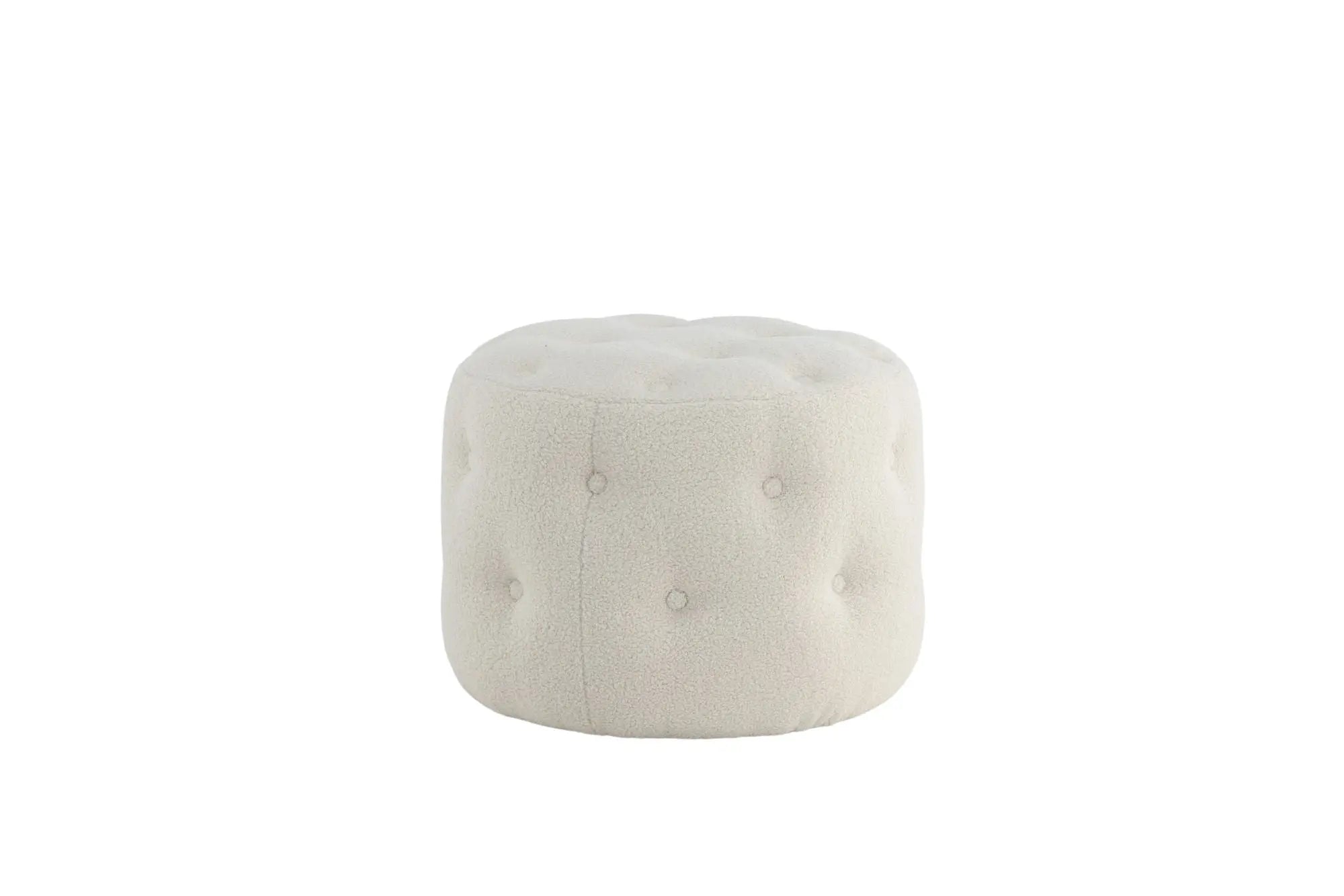 Pouf Benjamin - ø55 - Nounours en polyester