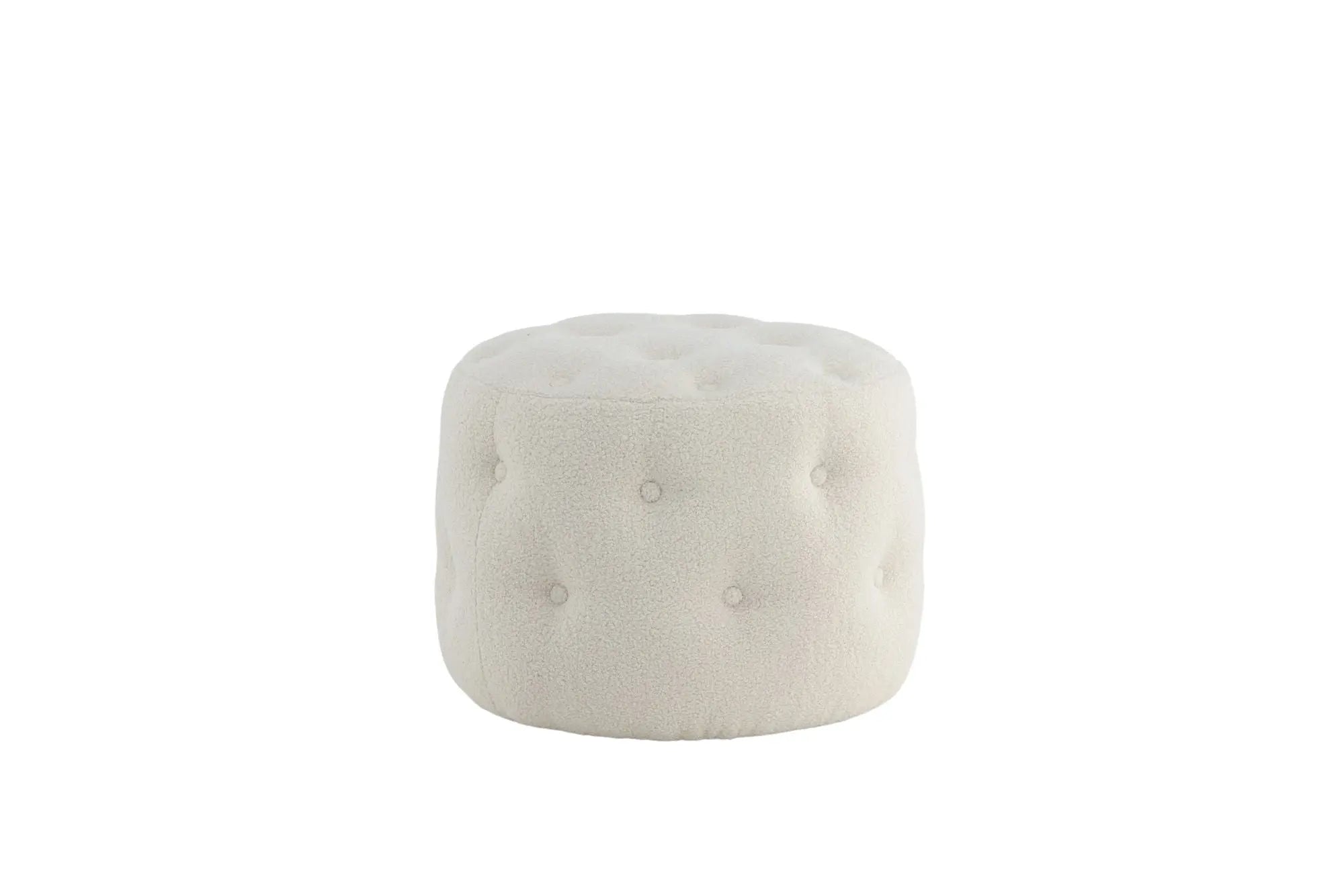 Pouf Benjamin - ø55 - Nounours en polyester