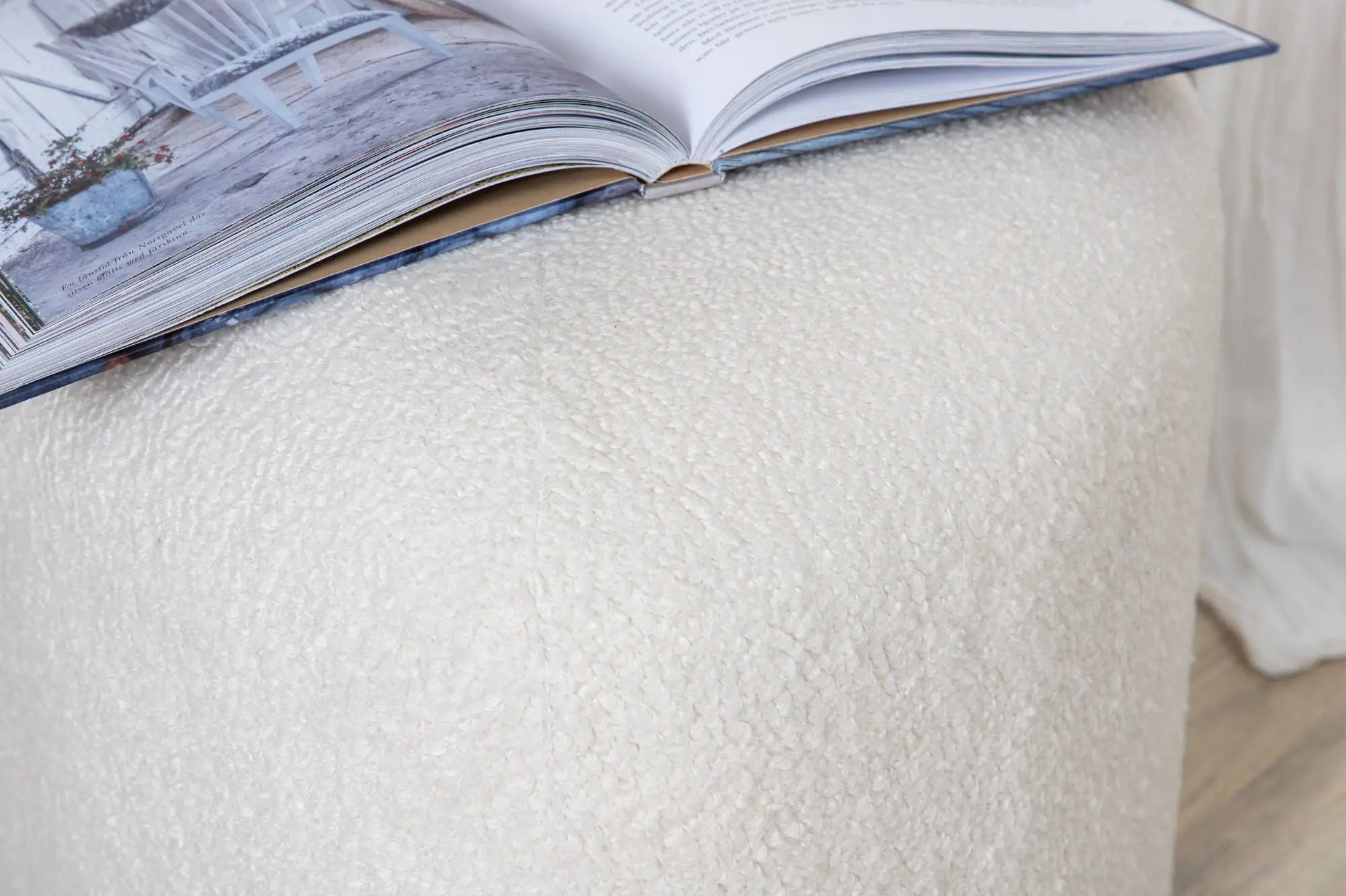 Pouf Peg - ø46 - Nounours en polyester