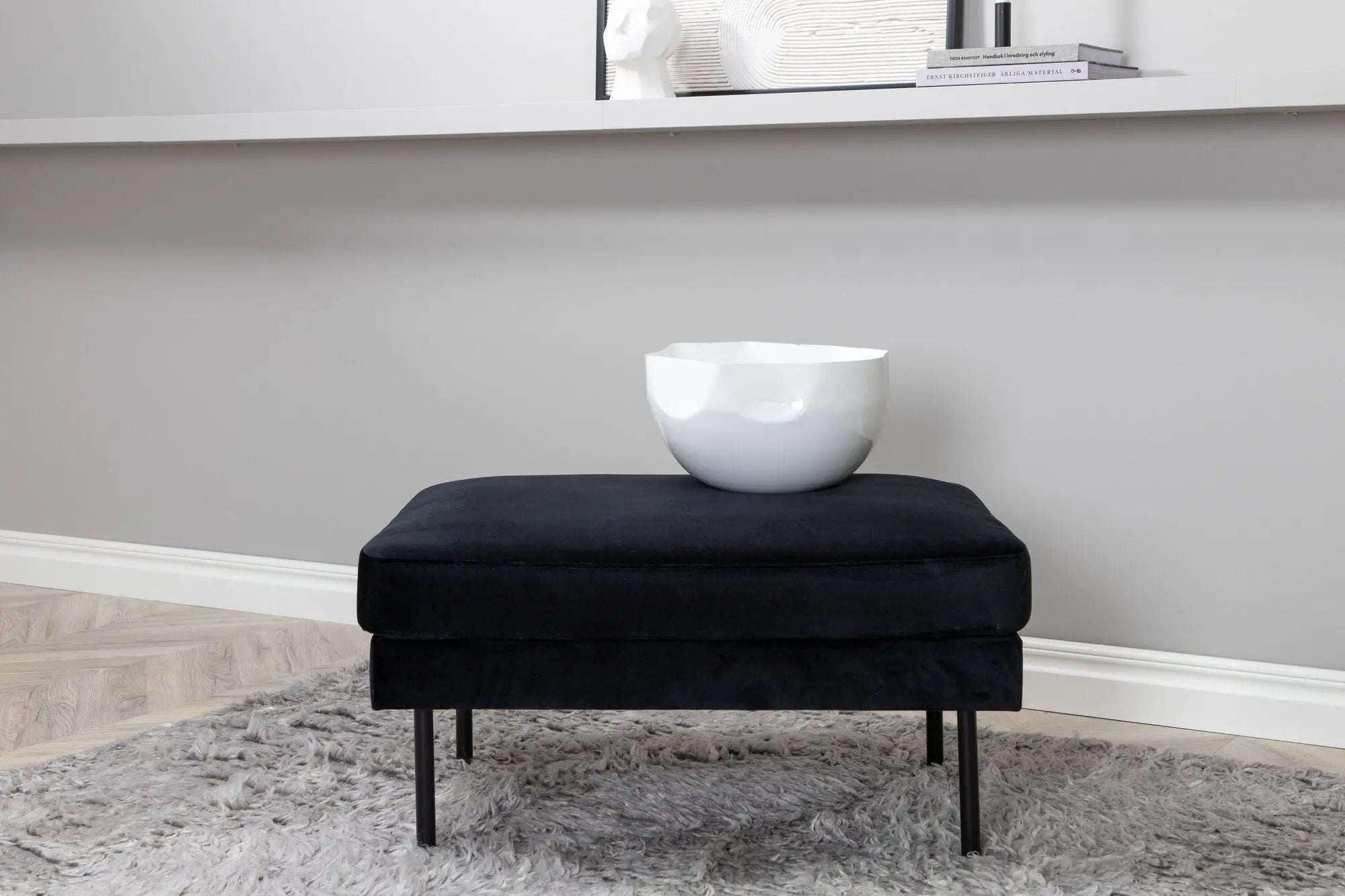 Pouf Zoom - 85 x 64 x 47 - Polyester Velvet