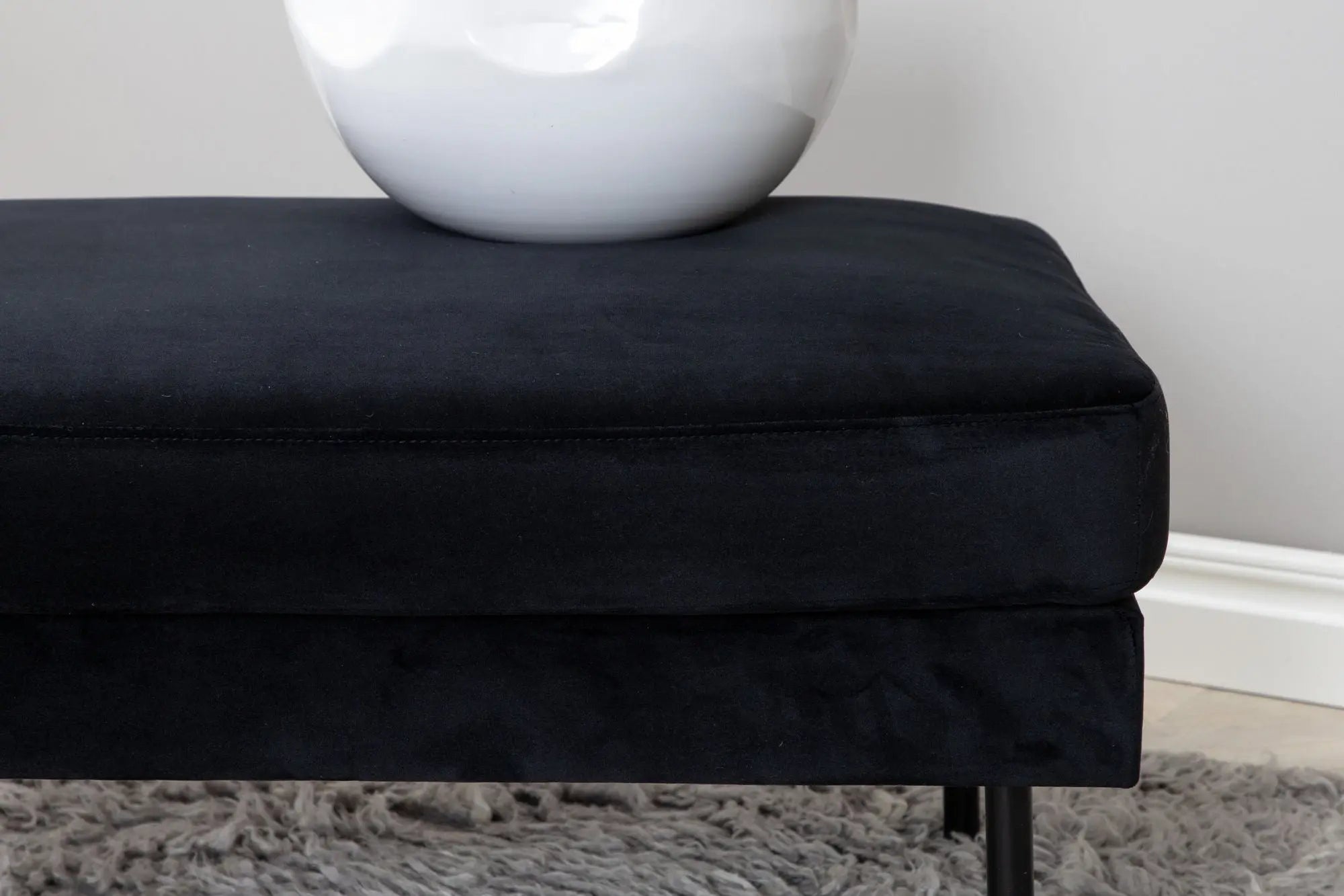 Pouf Zoom - 85 x 64 x 47 - Polyester Velvet