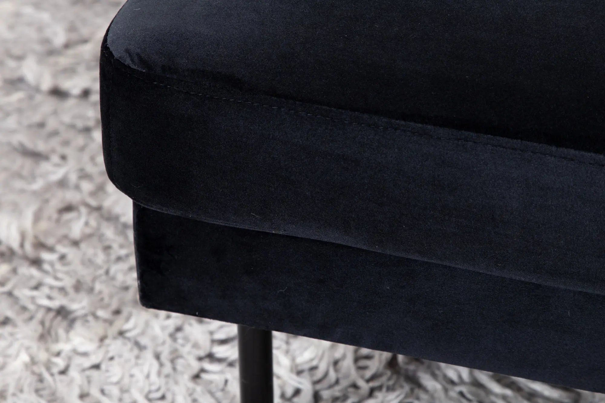 Pouf Zoom - 85 x 64 x 47 - Polyester Velvet