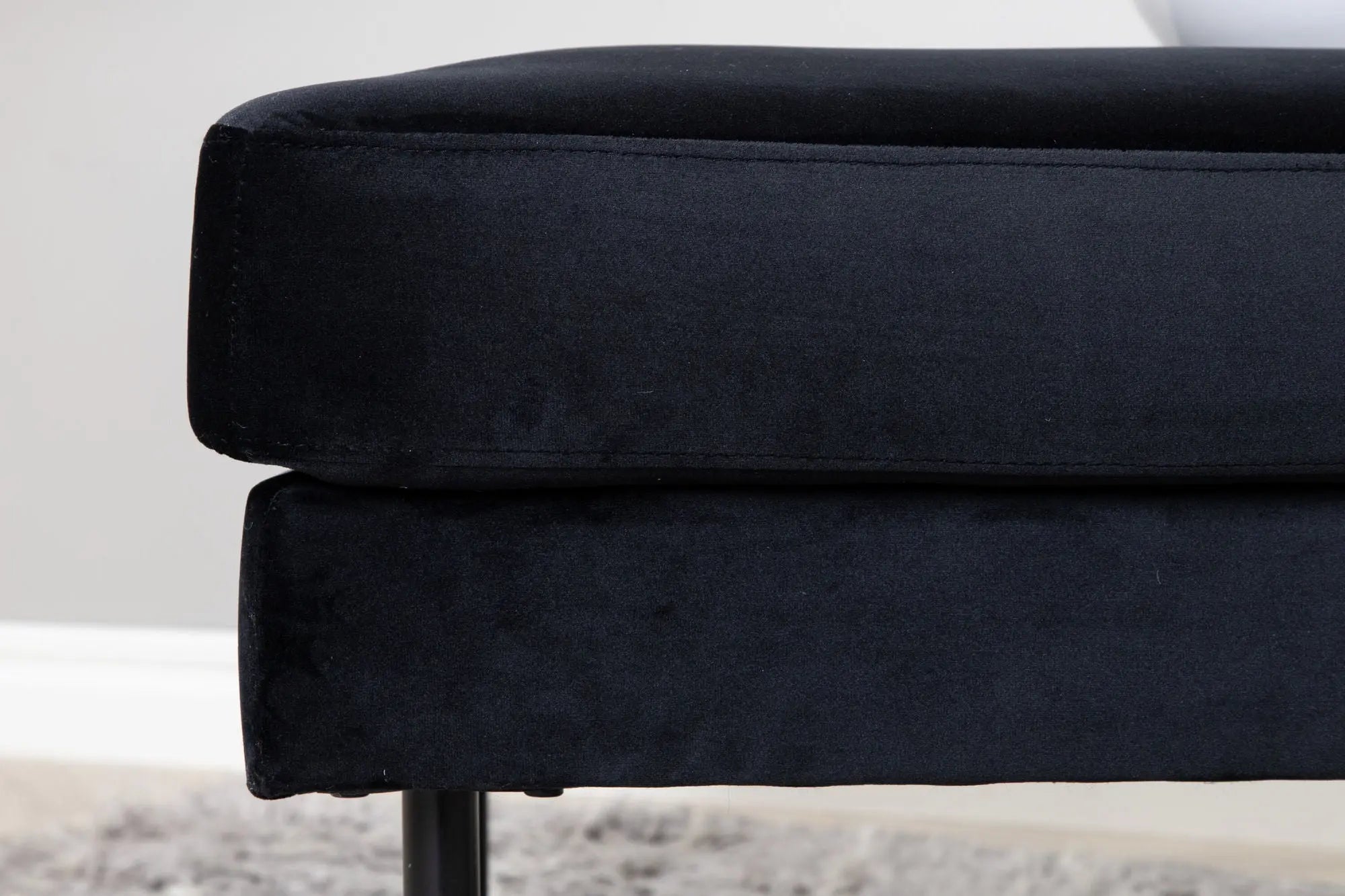 Pouf Zoom - 85 x 64 x 47 - Polyester Velvet