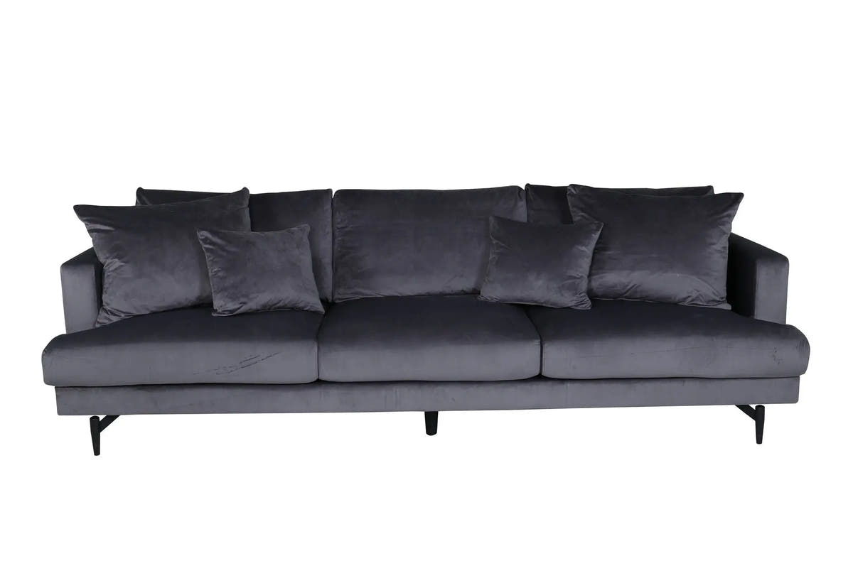 Canapé Sofia - 260 x 88 - Polyester Velvet