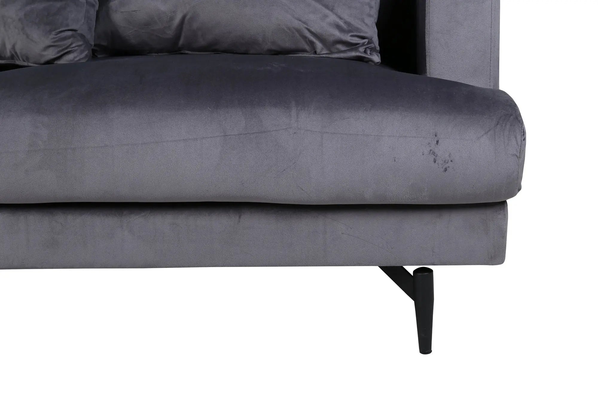 Canapé Sofia - 260 x 88 - Polyester Velvet