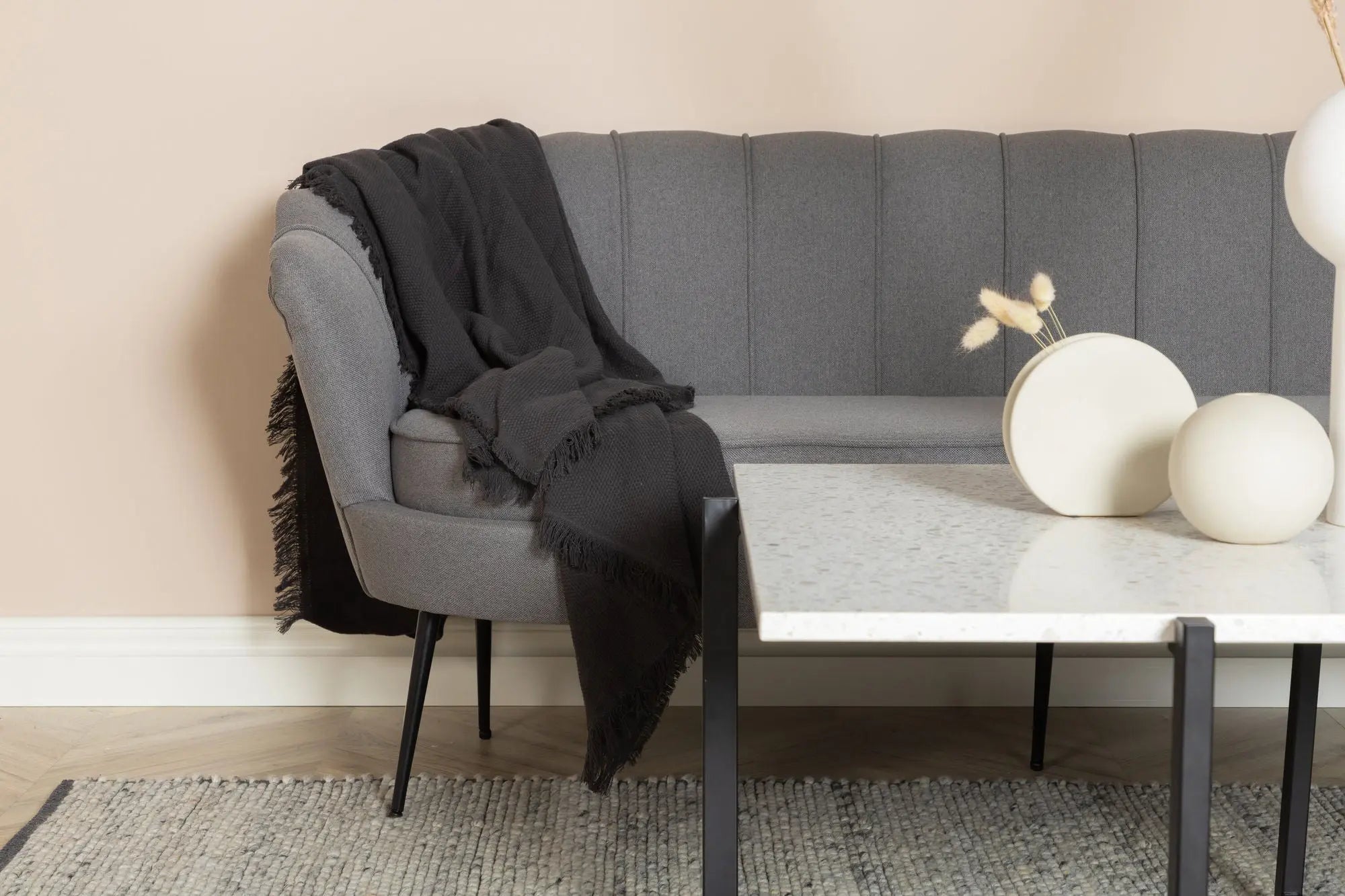 Canapé 3 places Calais - 180 x 78 - Polyester