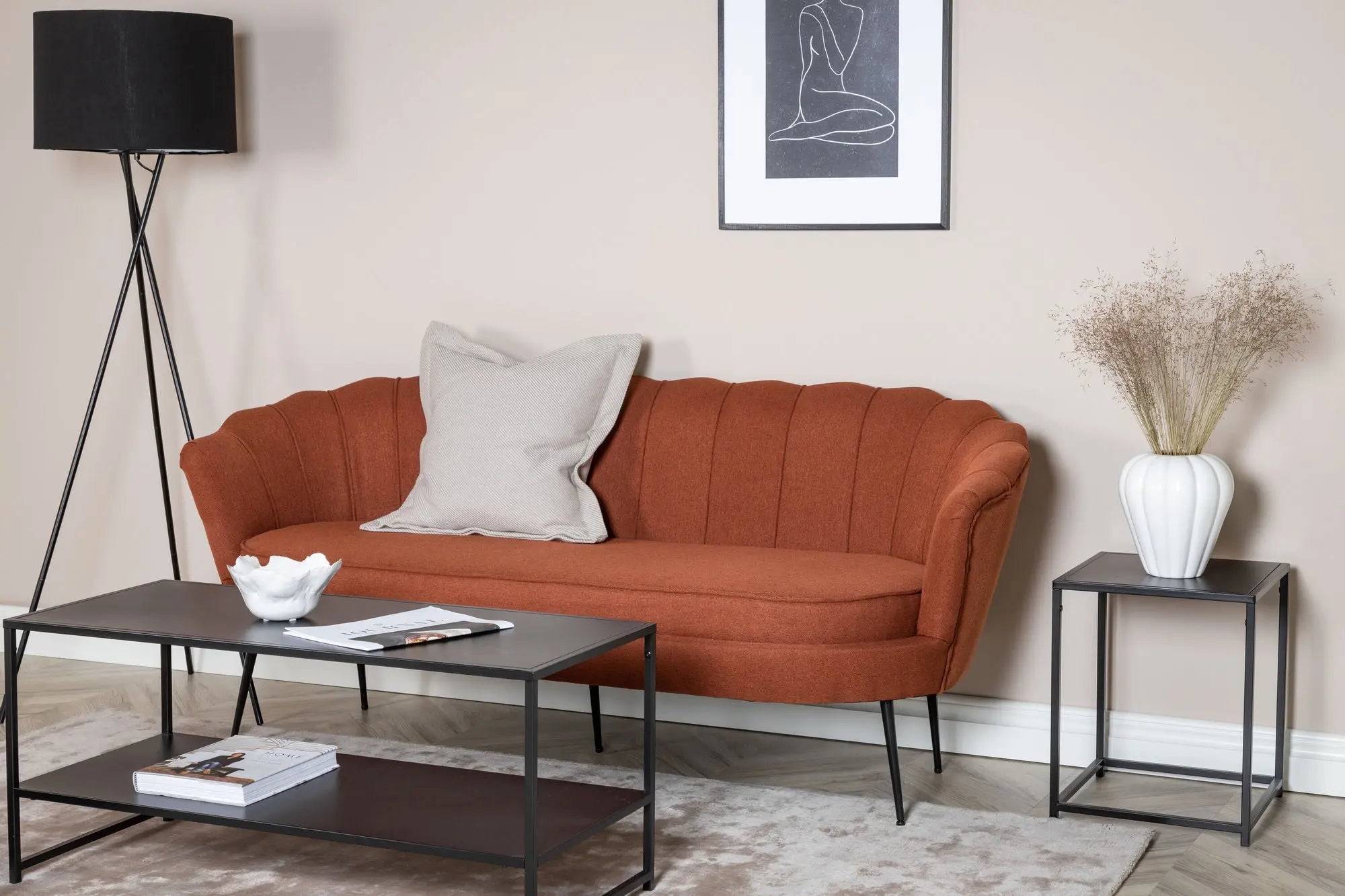 Canapé 3 places Calais - 180 x 78 - Polyester