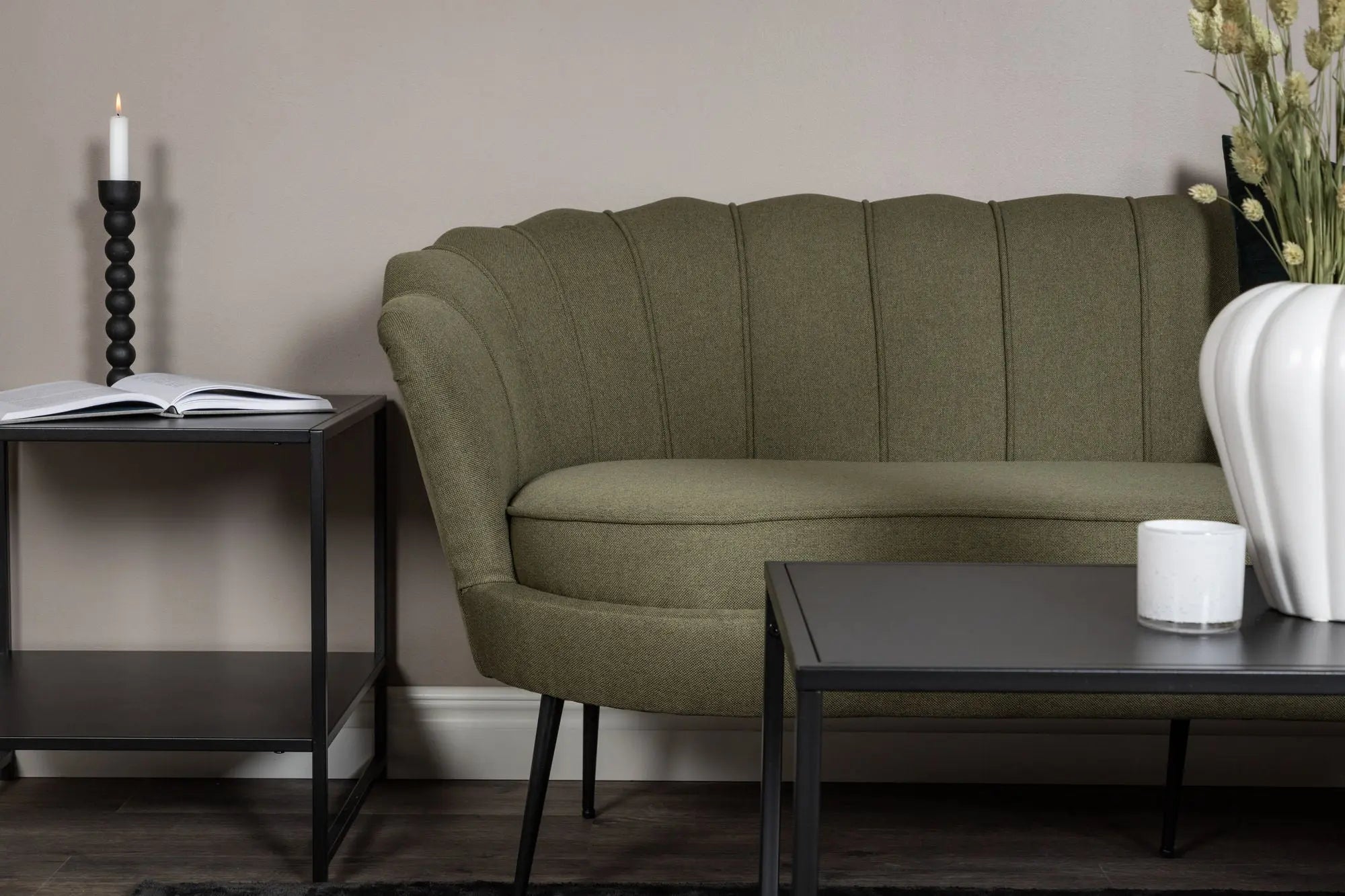 Canapé 3 places Calais - 180 x 78 - Polyester