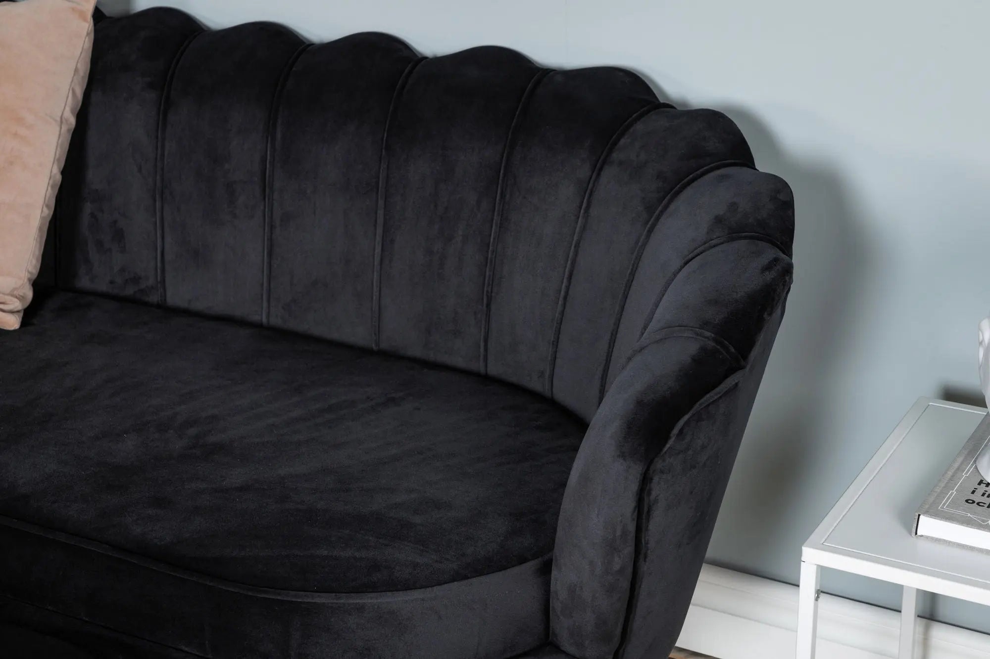 Canapé 3 places Calais - 180 x 78 - Polyester Velvet