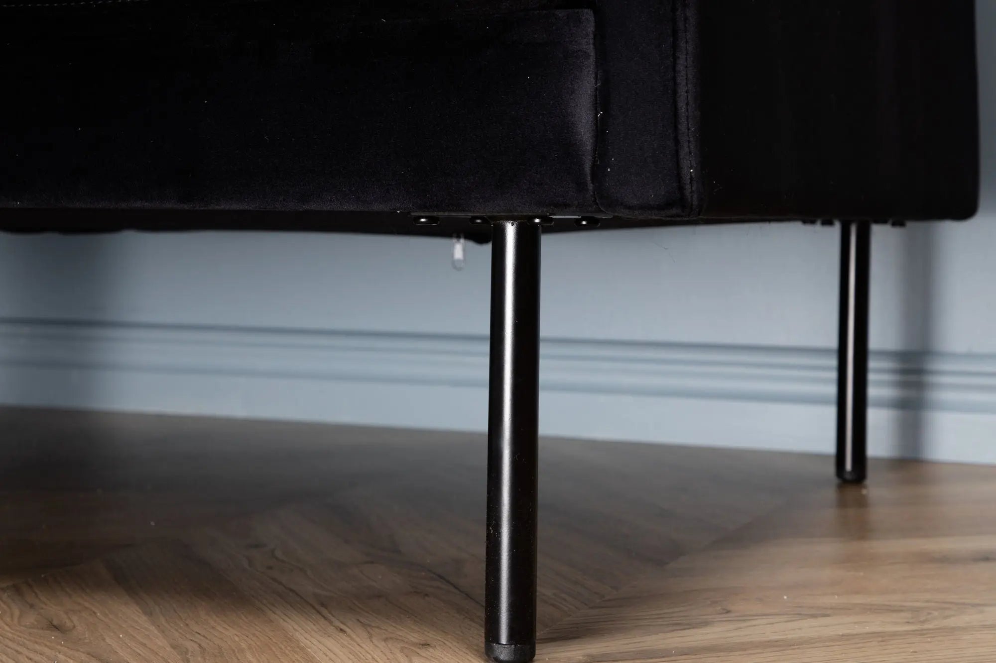 Canapé 3 places Zoom - 260 x 80 - Polyester Velvet