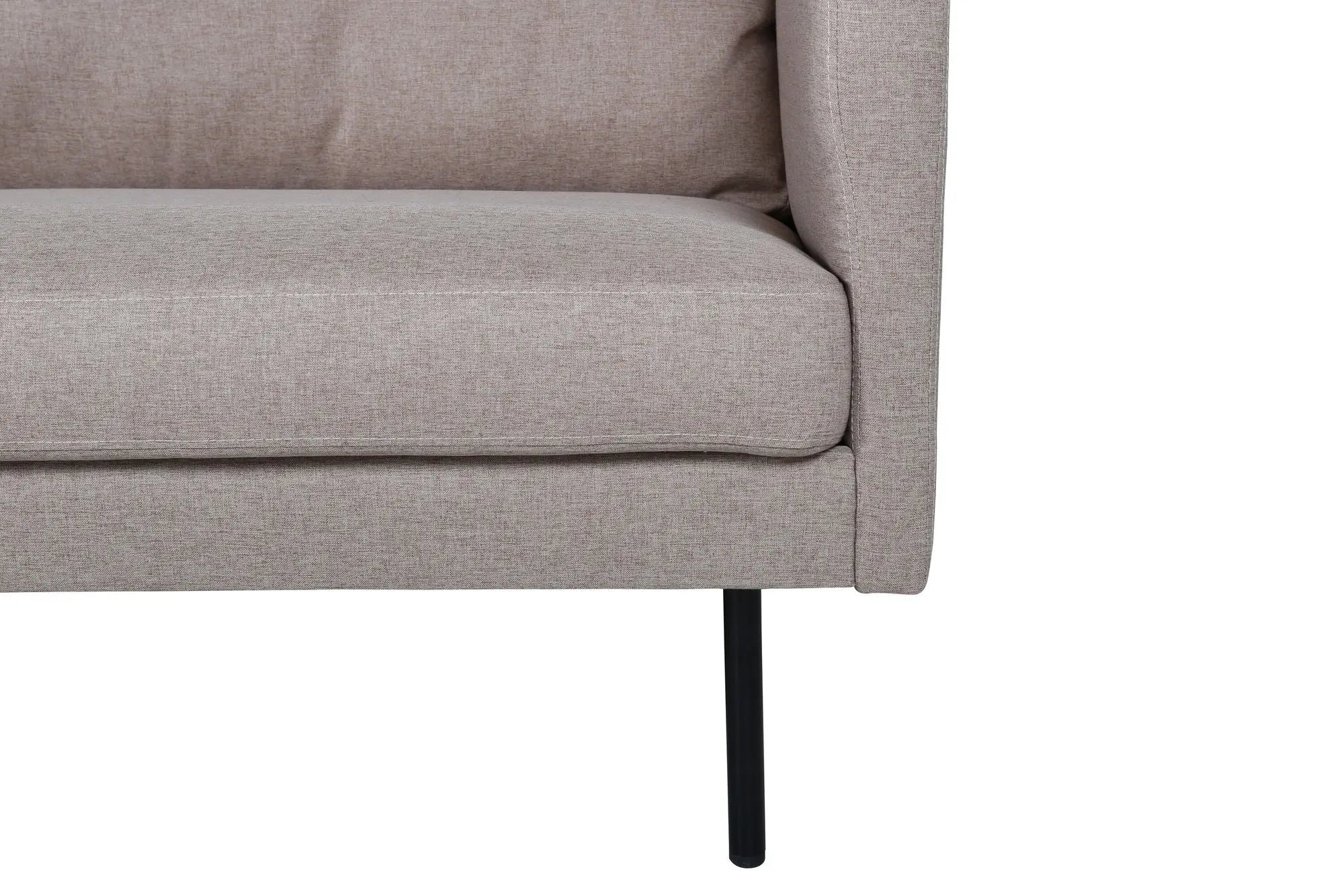 Canapé 3 places Zoom - 260 x 80 - Polyester