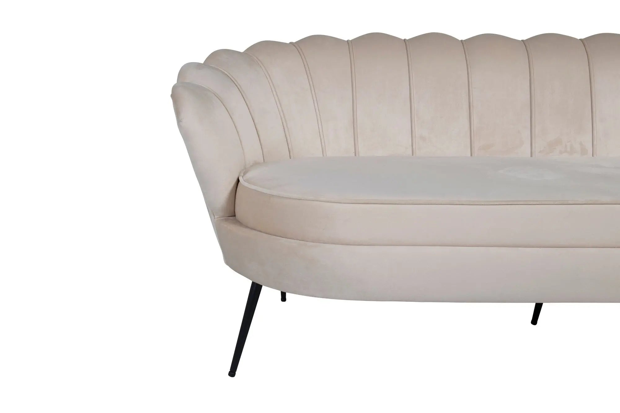 Canapé 3 places Calais - 180 x 78 - Polyester Velvet