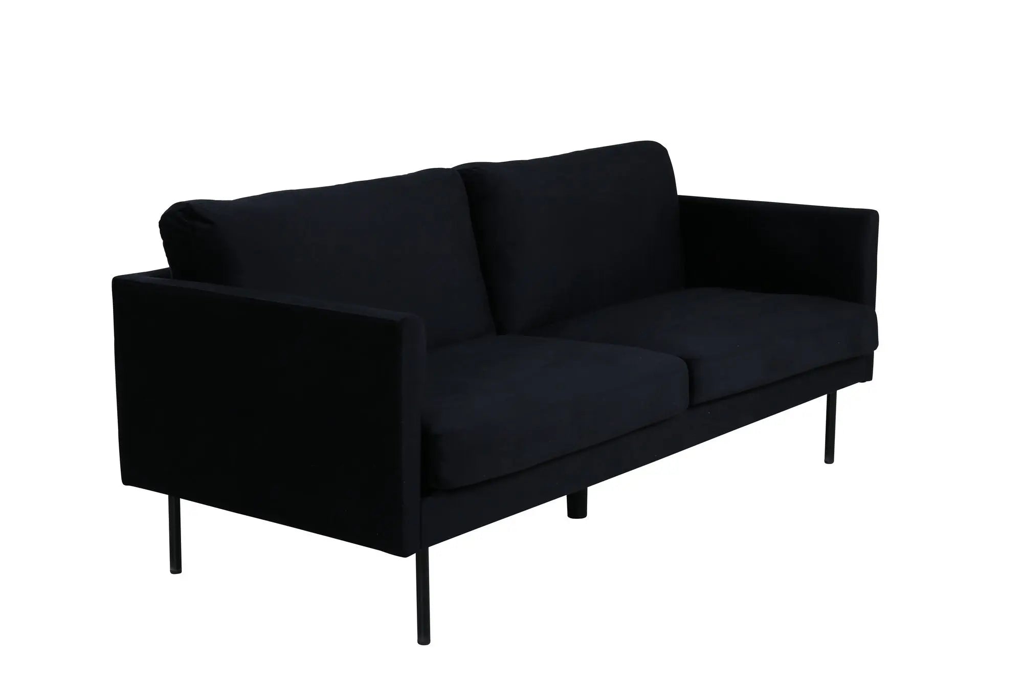 Canapé 2 places Zoom - 180 x 80 - Polyester Velvet