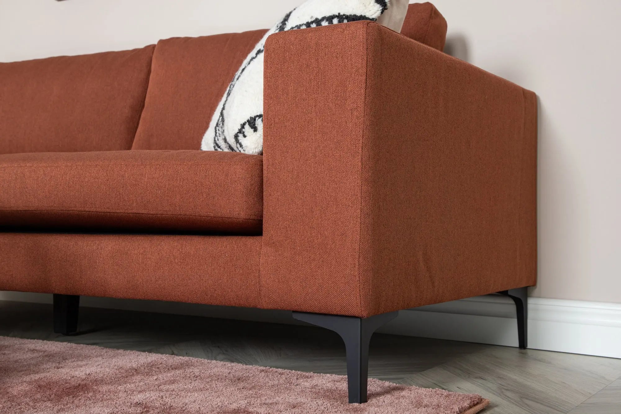 Canapé 3 places Bolero - 215 x 88 - Polyester