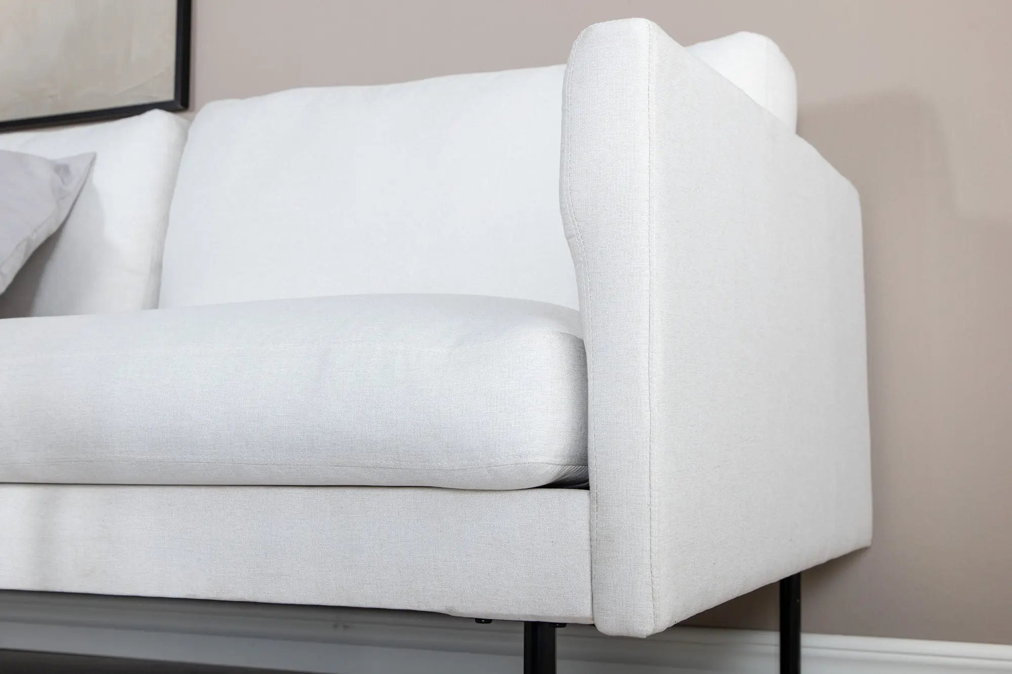 Canapé 2 places Zoom - 180 x 80 - Polyester