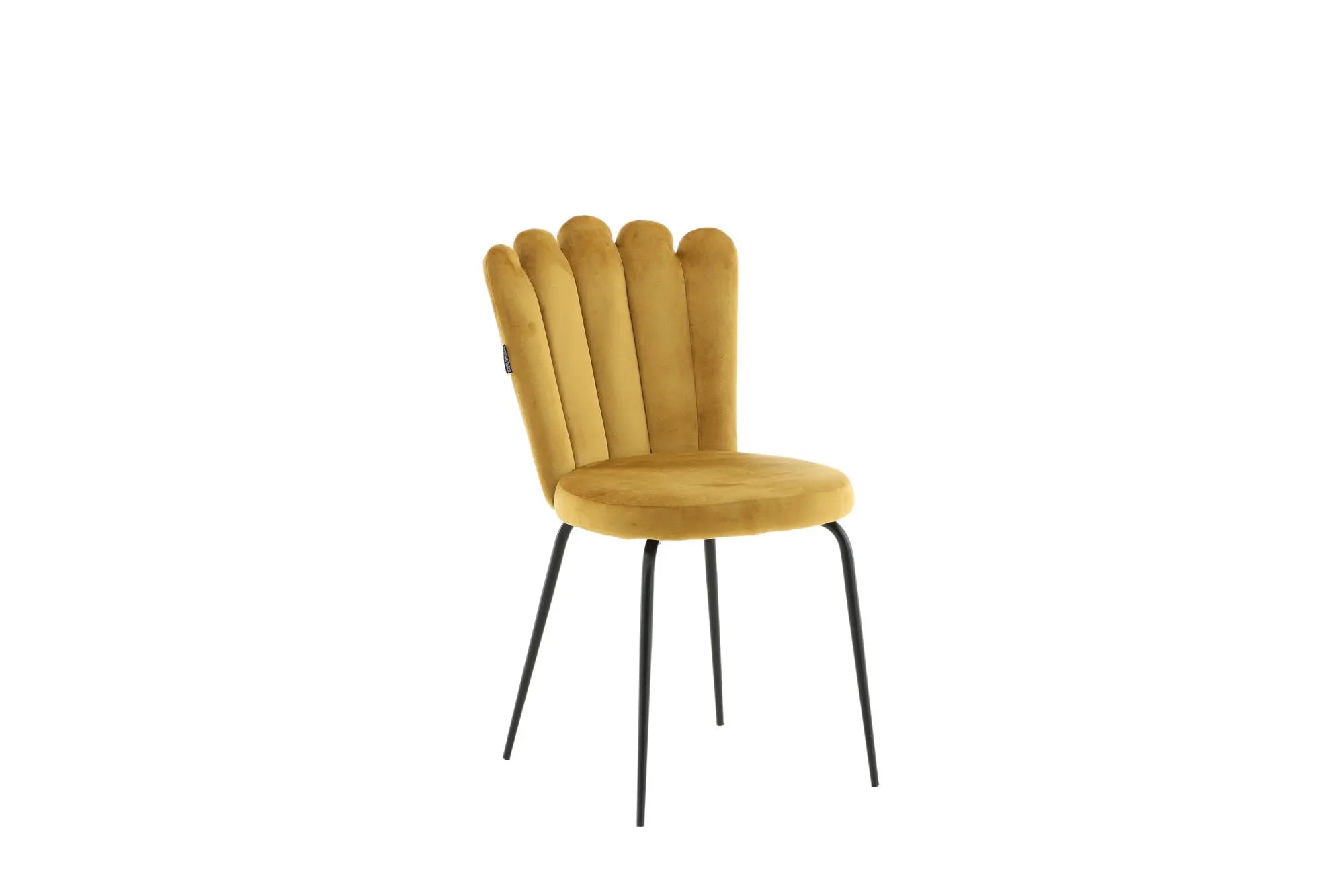 Lot de 2 chaises de salle à manger Limhamn - 54 x 44,5 x 82,5 - Polyester Velvet