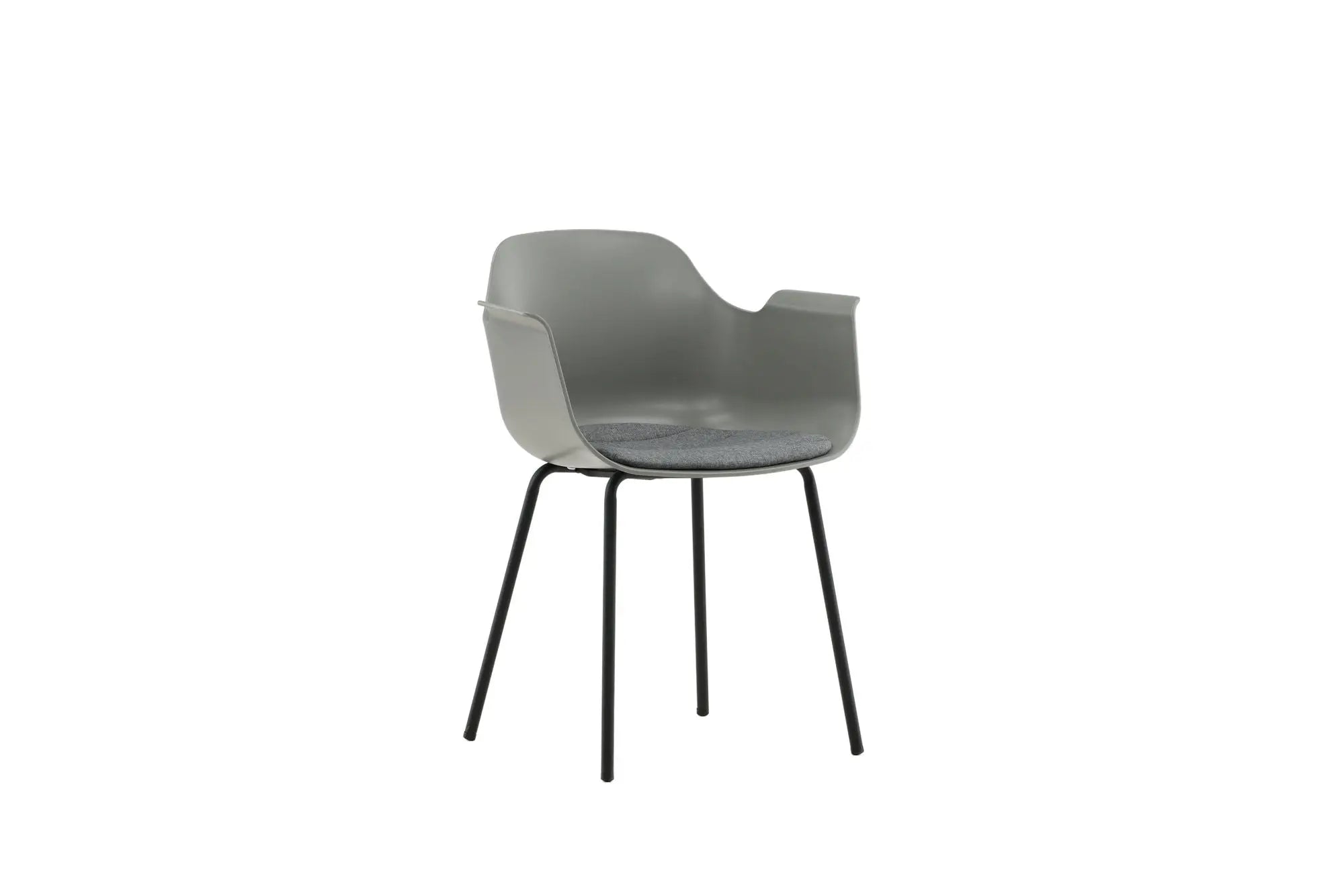 Lot de 2 chaises de salle à manger Comfort - 52 x 60,5 x 79,5 - Plastique